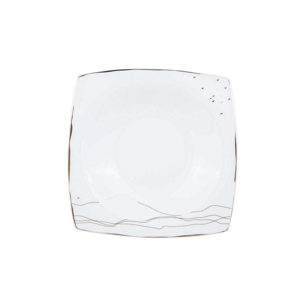 Karaca Fine Pearl Ocaso 62 Pieces Square Pearl Dinnerware Set For 12 People 153.03.08.0295 -  Dinnerware Sets - ebarza Furniture UAE | Shop Modern Furniture in Abu Dhabi & Dubai - مفروشات ايبازرا في الامارات | تسوق اثاث عصري وديكورات مميزة في دبي وابوظبي