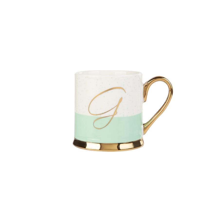 Karaca G Letter Mug 153.03.06.1614 -  Mugs - ebarza Furniture UAE | Shop Modern Furniture in Abu Dhabi & Dubai - مفروشات ايبازرا في الامارات | تسوق اثاث عصري وديكورات مميزة في دبي وابوظبي