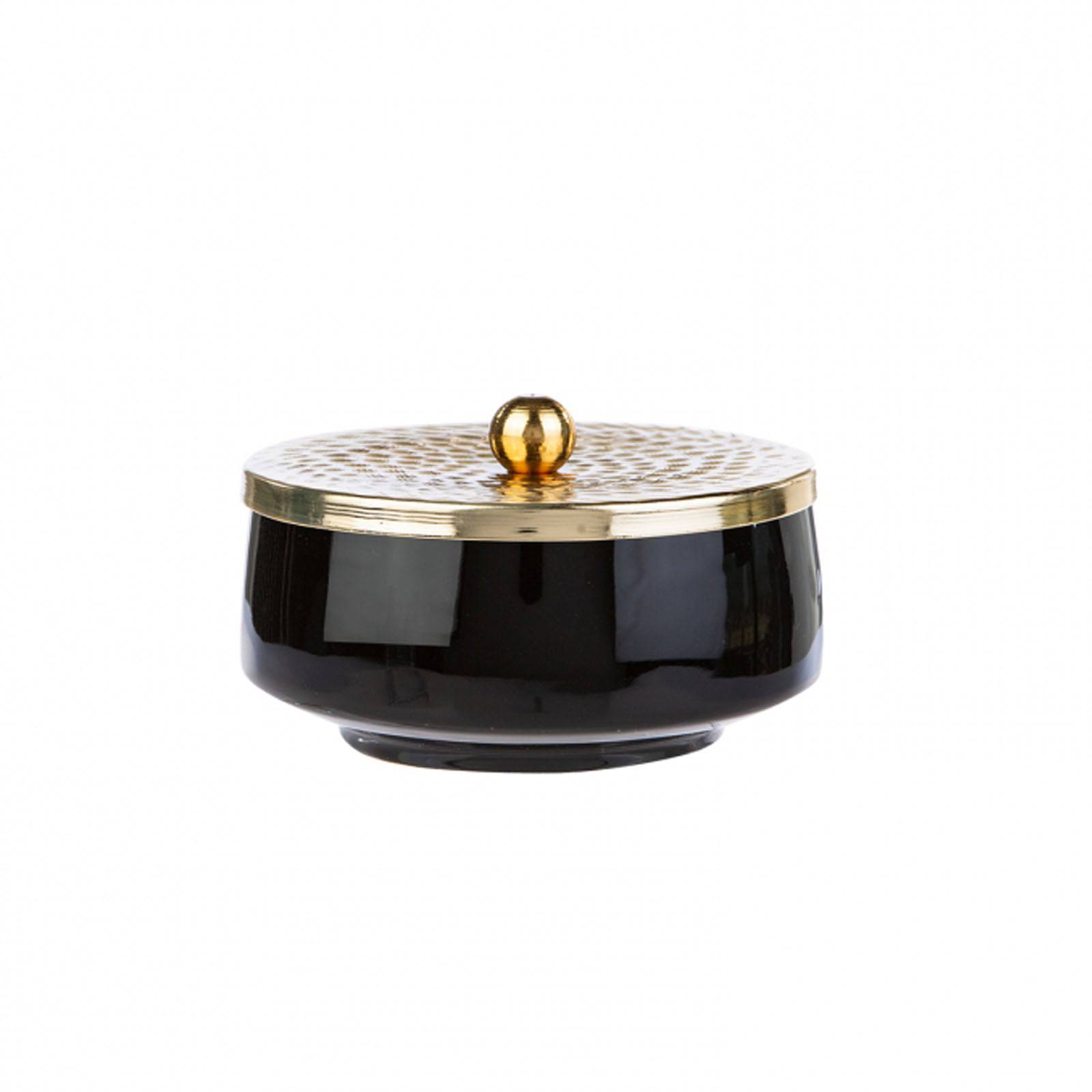 Karaca Gold Covered Ceramic Decorative Plate 153.20.01.0176 -  Plates - ebarza Furniture UAE | Shop Modern Furniture in Abu Dhabi & Dubai - مفروشات ايبازرا في الامارات | تسوق اثاث عصري وديكورات مميزة في دبي وابوظبي