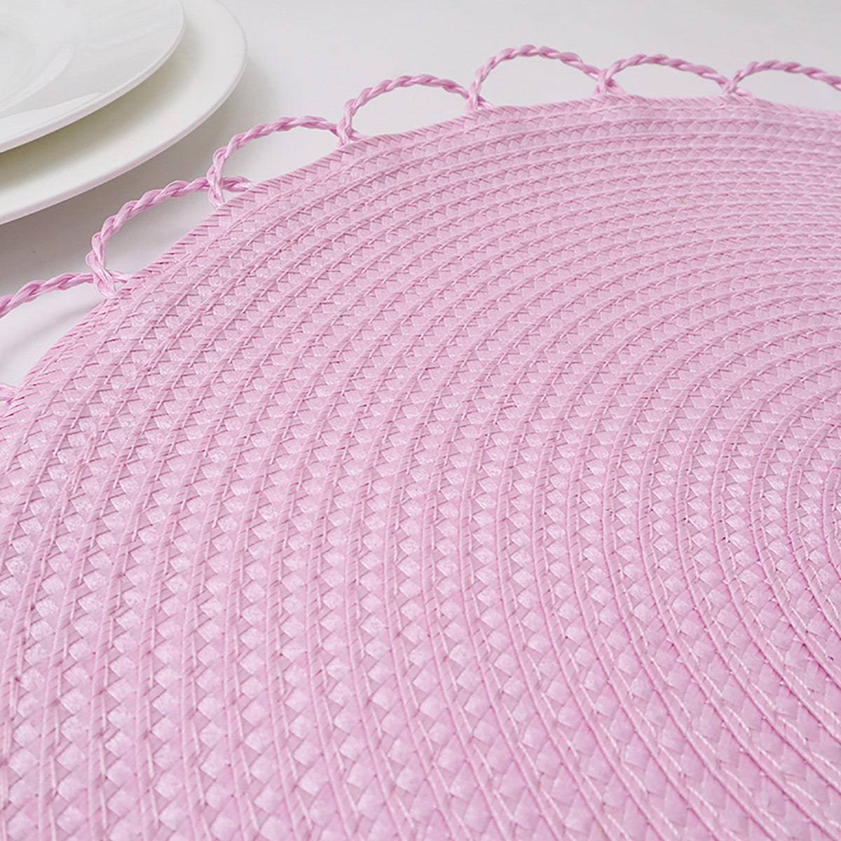 Karaca Greenhouse 2-Set Placemat Pink 153.20.01.0249 -  Placemats - ebarza Furniture UAE | Shop Modern Furniture in Abu Dhabi & Dubai - مفروشات ايبازرا في الامارات | تسوق اثاث عصري وديكورات مميزة في دبي وابوظبي