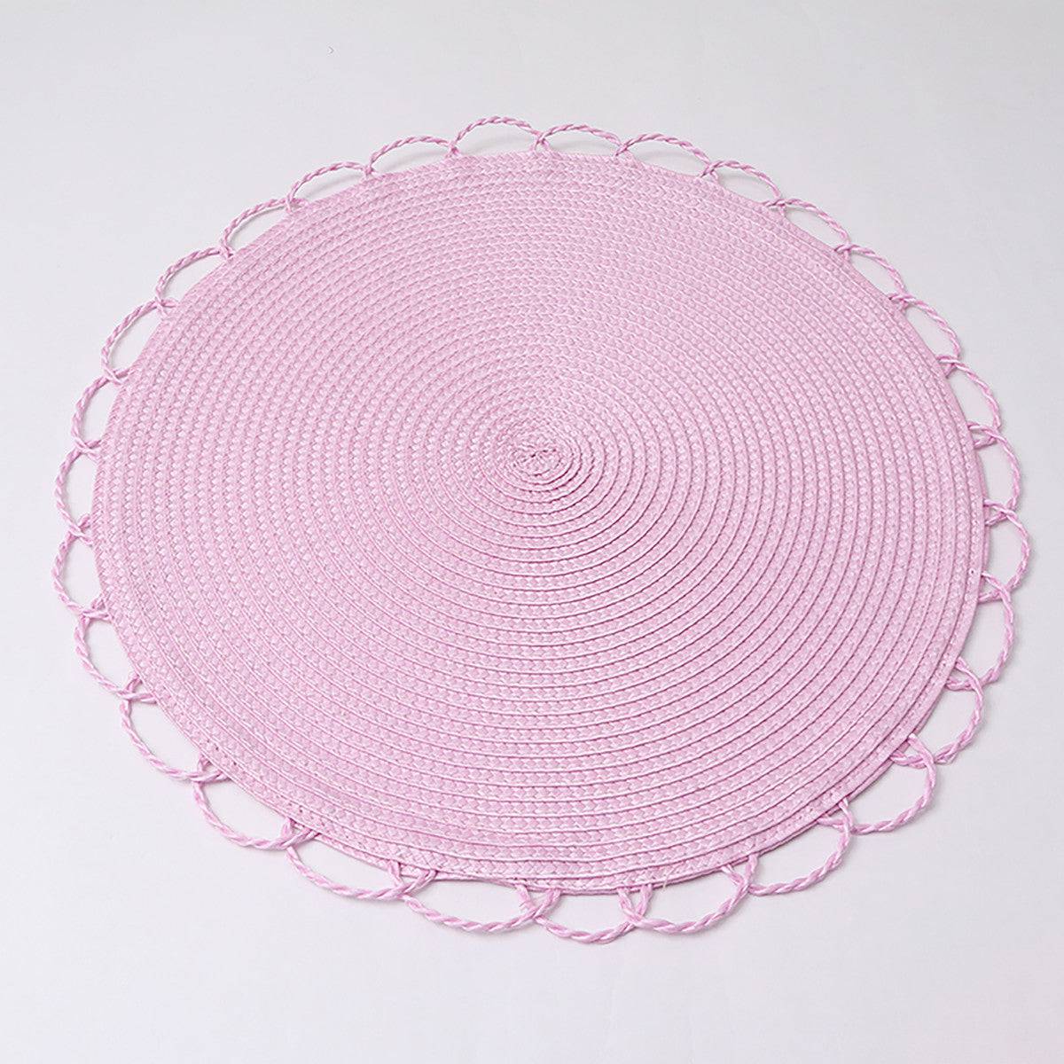 Karaca Greenhouse 2-Set Placemat Pink 153.20.01.0249 -  Placemats - ebarza Furniture UAE | Shop Modern Furniture in Abu Dhabi & Dubai - مفروشات ايبازرا في الامارات | تسوق اثاث عصري وديكورات مميزة في دبي وابوظبي