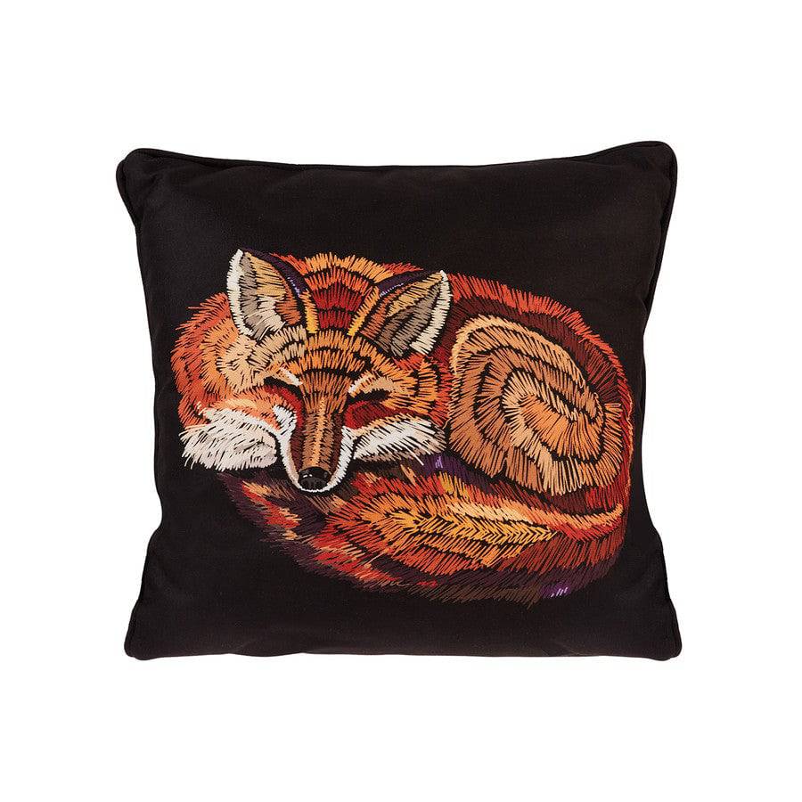 Karaca Home Foxy Double Sided Decorative Pillow 45X45Cm 300.21.02.0243 -  Cushions - ebarza Furniture UAE | Shop Modern Furniture in Abu Dhabi & Dubai - مفروشات ايبازرا في الامارات | تسوق اثاث عصري وديكورات مميزة في دبي وابوظبي