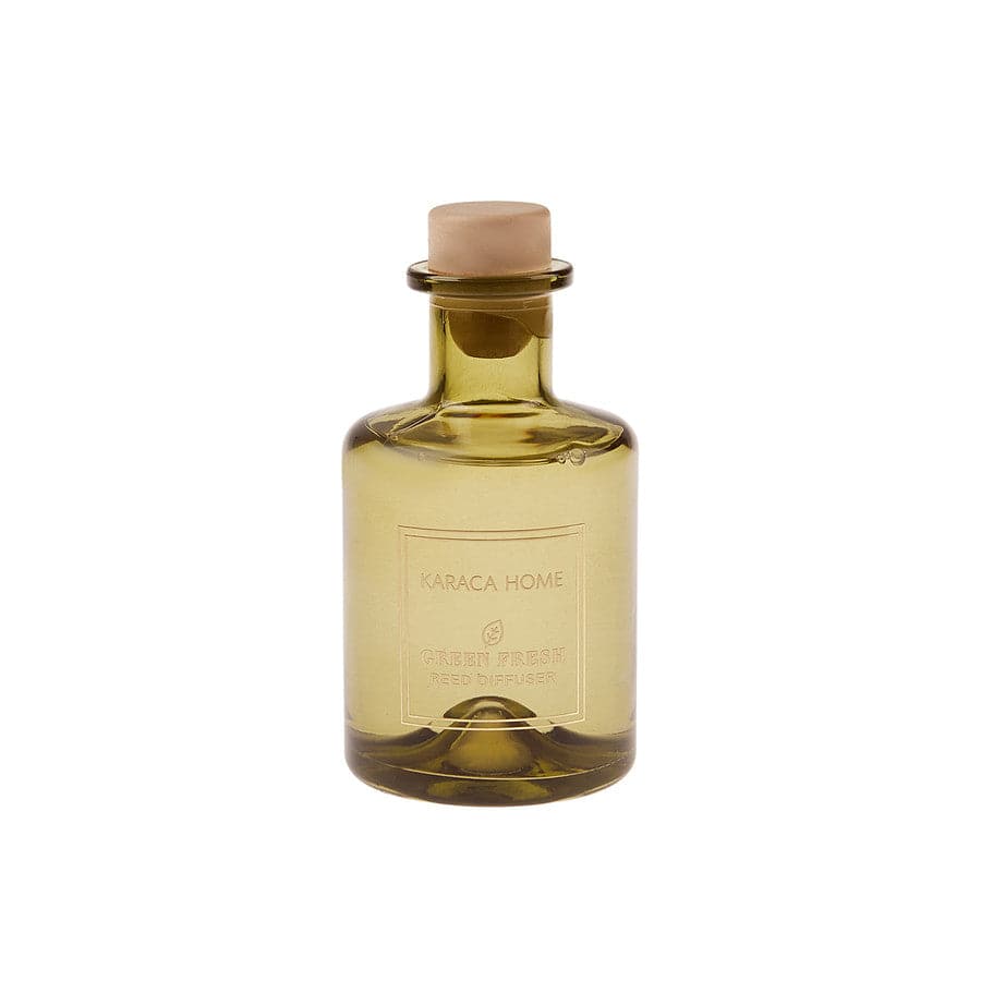 Karaca Home Green Fresh Air Freshener With Sticks 300.21.02.0053 -  Spray - ebarza Furniture UAE | Shop Modern Furniture in Abu Dhabi & Dubai - مفروشات ايبازرا في الامارات | تسوق اثاث عصري وديكورات مميزة في دبي وابوظبي