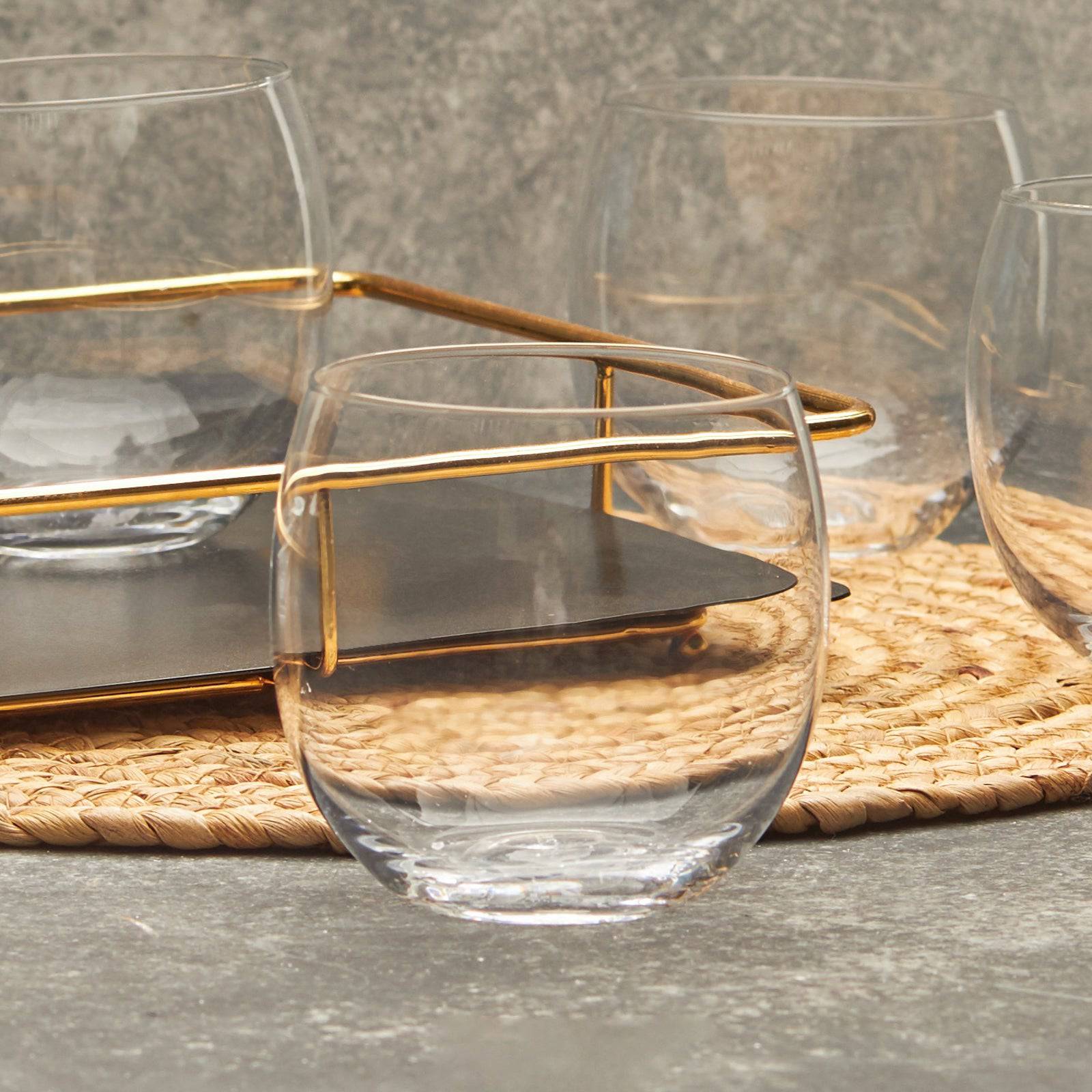 Karaca Krs Jade 6 Water Glass 410Ml 153.03.08.1222 -  Drinkware - ebarza Furniture UAE | Shop Modern Furniture in Abu Dhabi & Dubai - مفروشات ايبازرا في الامارات | تسوق اثاث عصري وديكورات مميزة في دبي وابوظبي