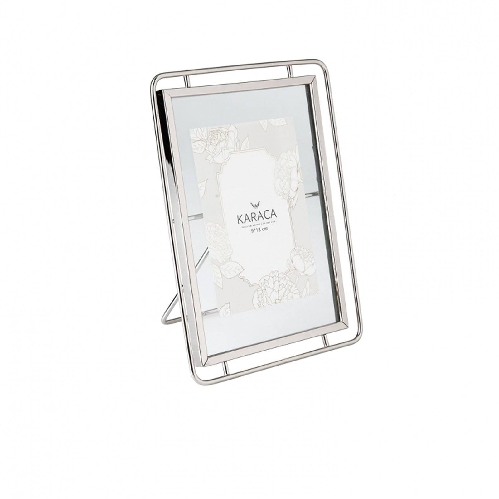 Karaca Magic 12X17 Cm Silver Frame  153.20.01.0120 -  Photo Frames - ebarza Furniture UAE | Shop Modern Furniture in Abu Dhabi & Dubai - مفروشات ايبازرا في الامارات | تسوق اثاث عصري وديكورات مميزة في دبي وابوظبي