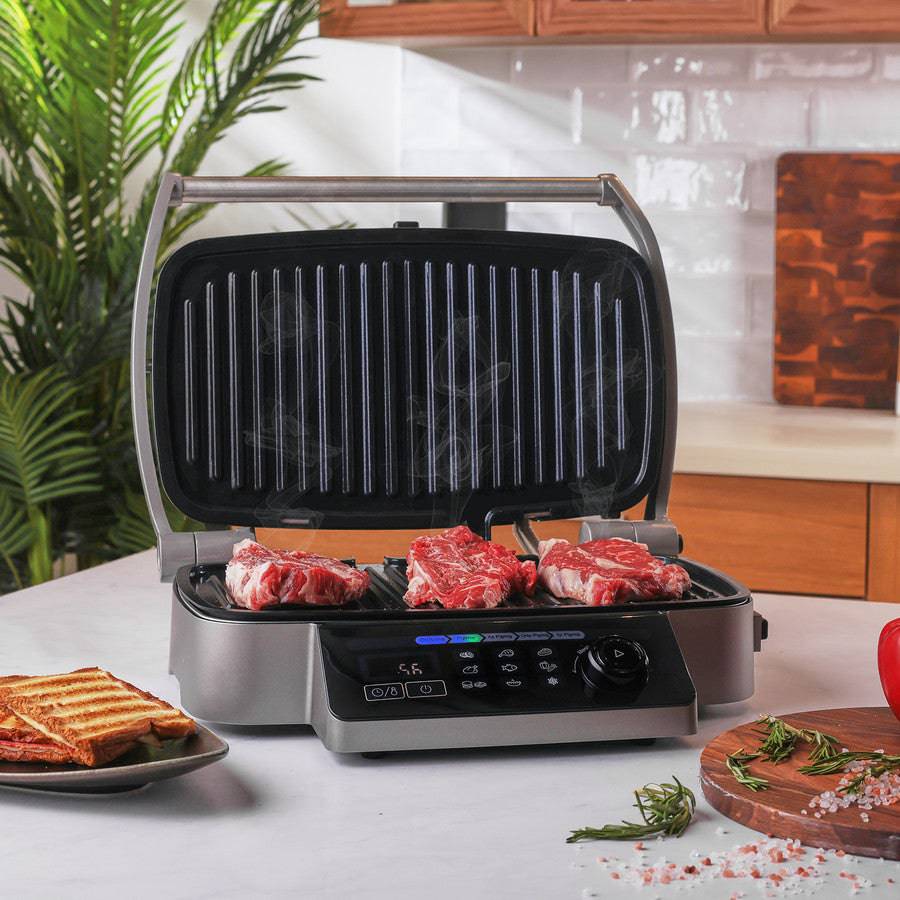 Karaca Multigrill Grill And Toaster 153.03.06.2012 -  Kitchen Appliances - ebarza Furniture UAE | Shop Modern Furniture in Abu Dhabi & Dubai - مفروشات ايبازرا في الامارات | تسوق اثاث عصري وديكورات مميزة في دبي وابوظبي