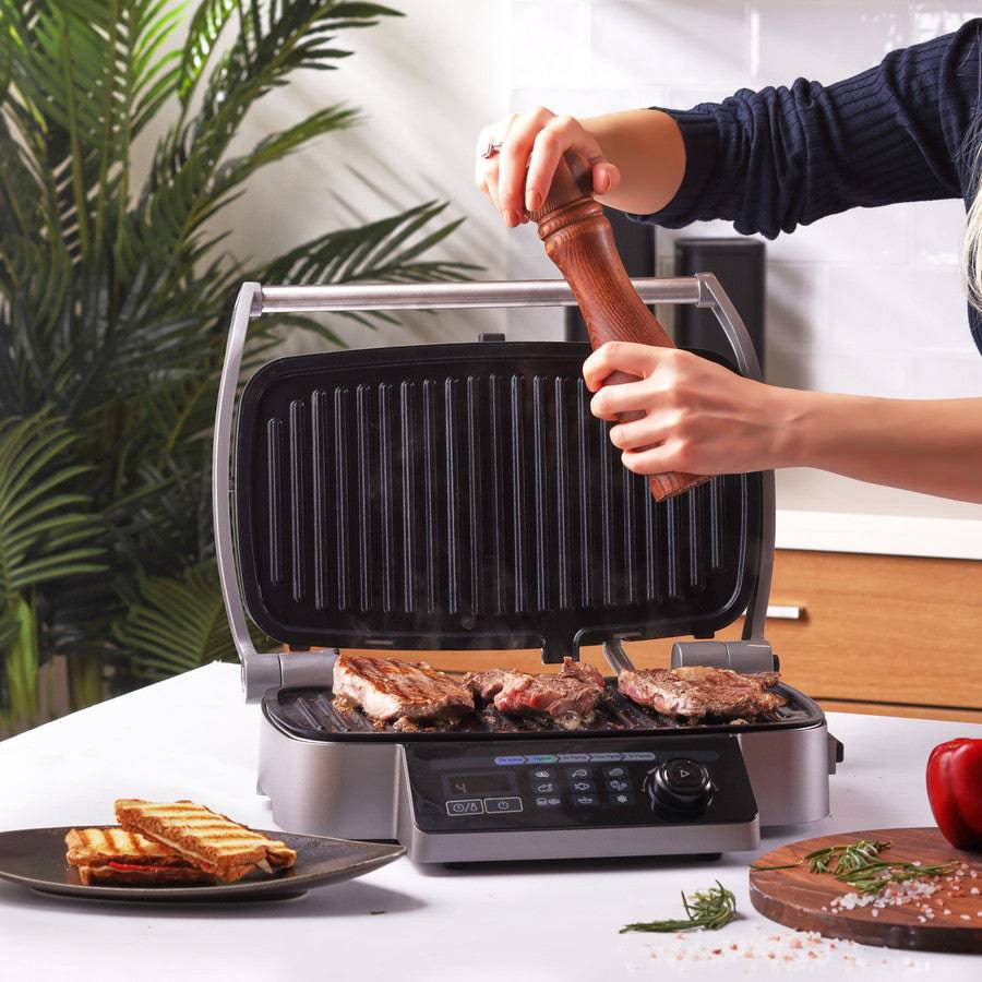 Karaca Multigrill Grill And Toaster 153.03.06.2012 -  Kitchen Appliances - ebarza Furniture UAE | Shop Modern Furniture in Abu Dhabi & Dubai - مفروشات ايبازرا في الامارات | تسوق اثاث عصري وديكورات مميزة في دبي وابوظبي