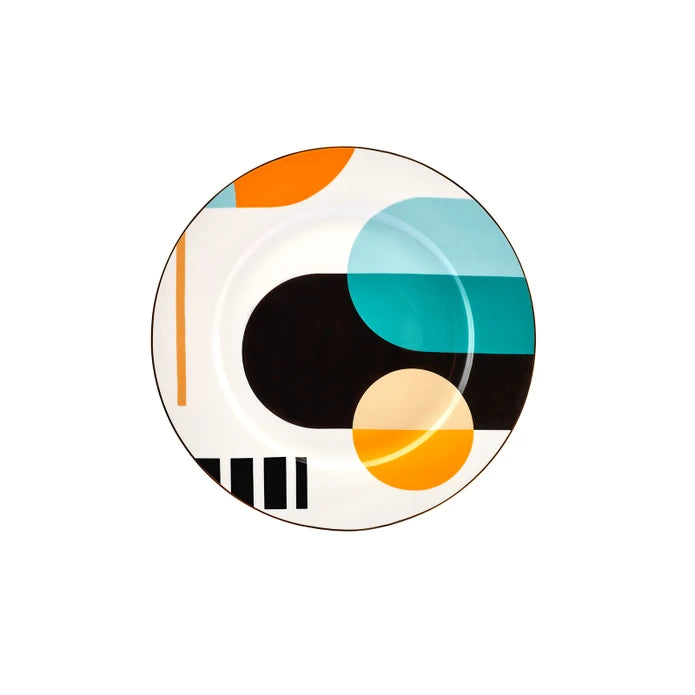 Karaca Puzzle Cake Set for 6 Persons 19 cm 153.03.05.0093 -  Cake Sets - ebarza Furniture UAE | Shop Modern Furniture in Abu Dhabi & Dubai - مفروشات ايبازرا في الامارات | تسوق اثاث عصري وديكورات مميزة في دبي وابوظبي