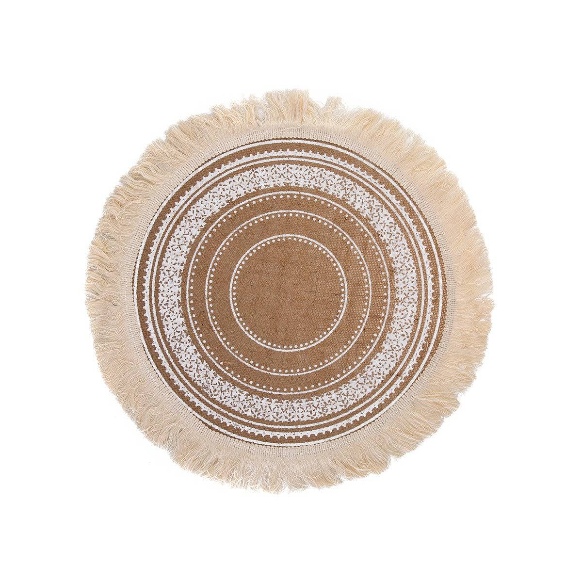 Karaca Ravlen Jute 2 Placemats 153.19.01.1439 -  Placemats - ebarza Furniture UAE | Shop Modern Furniture in Abu Dhabi & Dubai - مفروشات ايبازرا في الامارات | تسوق اثاث عصري وديكورات مميزة في دبي وابوظبي