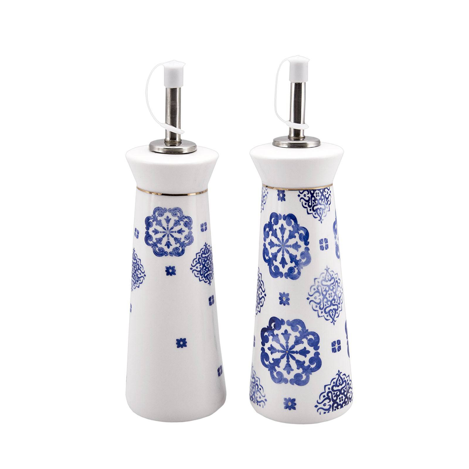 Karaca Riad Oil-Vinegar Container  Material Porcelain 153.03.07.7138 -  Spice Sets - ebarza Furniture UAE | Shop Modern Furniture in Abu Dhabi & Dubai - مفروشات ايبازرا في الامارات | تسوق اثاث عصري وديكورات مميزة في دبي وابوظبي