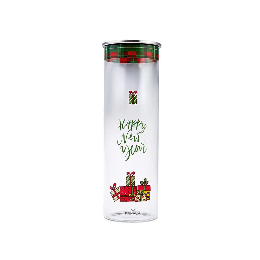 Karaca Ribbon Storage Container 1700 Ml 153.03.06.4933 -  Spice Sets - ebarza Furniture UAE | Shop Modern Furniture in Abu Dhabi & Dubai - مفروشات ايبازرا في الامارات | تسوق اثاث عصري وديكورات مميزة في دبي وابوظبي