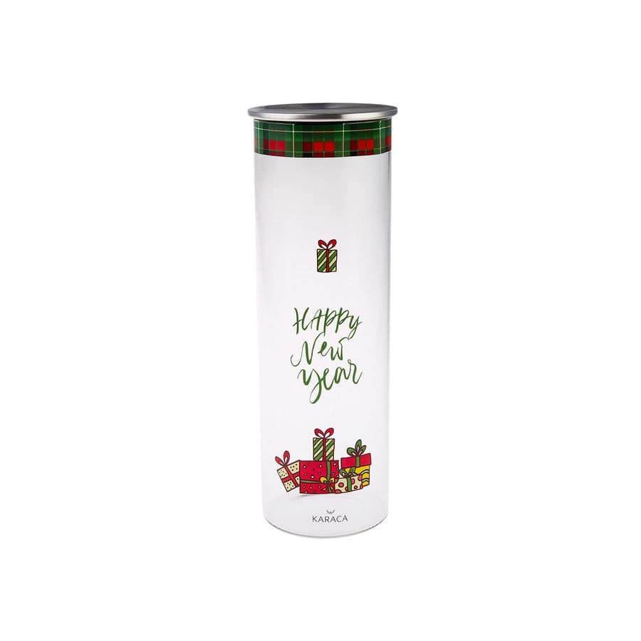 Karaca Ribbon Storage Container 1700 Ml 153.03.06.4933 -  Spice Sets - ebarza Furniture UAE | Shop Modern Furniture in Abu Dhabi & Dubai - مفروشات ايبازرا في الامارات | تسوق اثاث عصري وديكورات مميزة في دبي وابوظبي