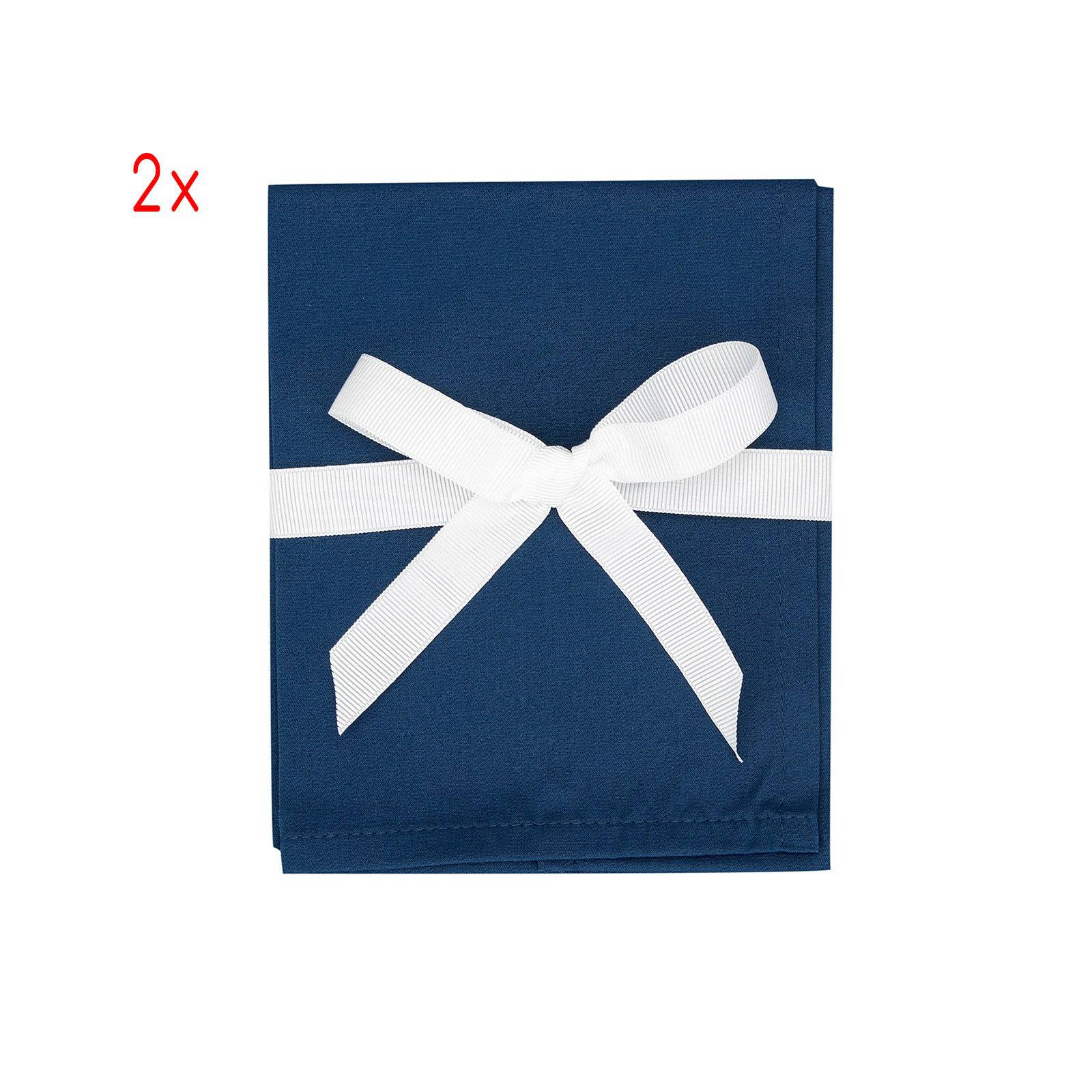 Karaca Seher Napkin 2 Pcs Dark Blue  153.19.01.1297 -  Napkins - ebarza Furniture UAE | Shop Modern Furniture in Abu Dhabi & Dubai - مفروشات ايبازرا في الامارات | تسوق اثاث عصري وديكورات مميزة في دبي وابوظبي