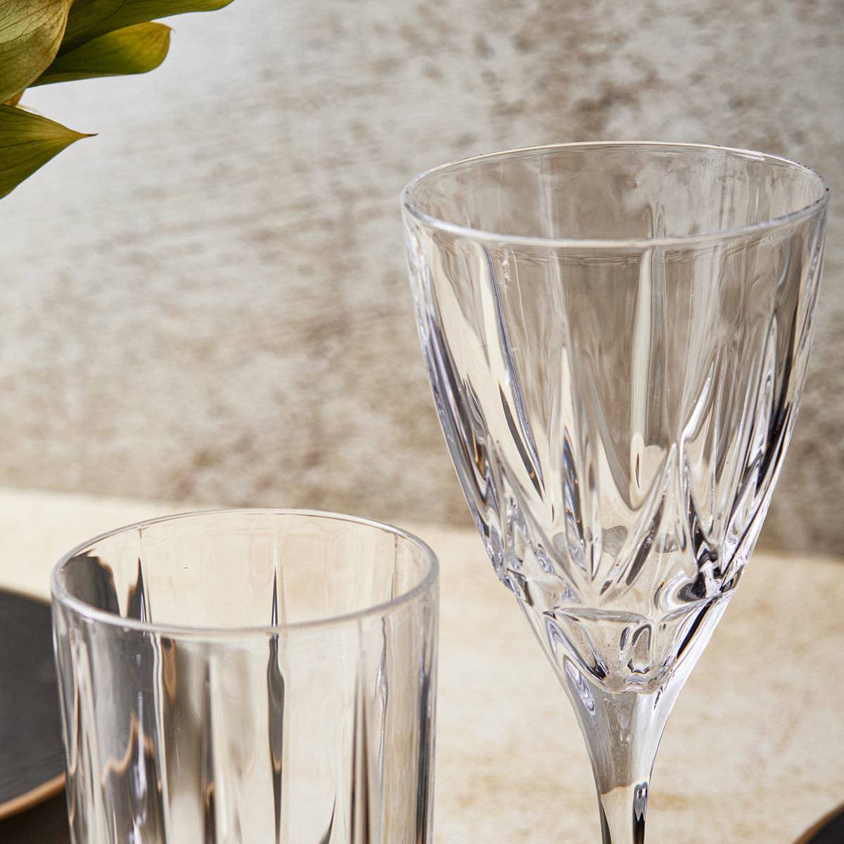 Karaca Turin 24 Piece Glass Set Rcr 153.03.08.0602 -  Drinkware - ebarza Furniture UAE | Shop Modern Furniture in Abu Dhabi & Dubai - مفروشات ايبازرا في الامارات | تسوق اثاث عصري وديكورات مميزة في دبي وابوظبي