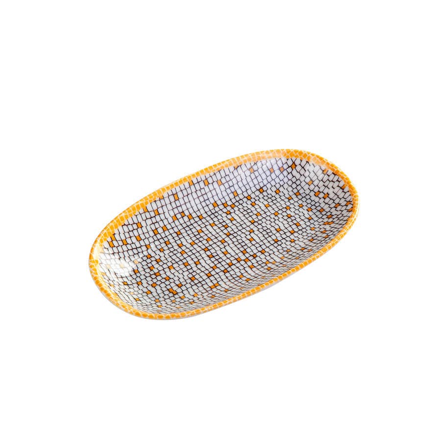 Karaca Zeugma Oval Boat 19 Cm 153.03.06.2487 -  Plates - ebarza Furniture UAE | Shop Modern Furniture in Abu Dhabi & Dubai - مفروشات ايبازرا في الامارات | تسوق اثاث عصري وديكورات مميزة في دبي وابوظبي