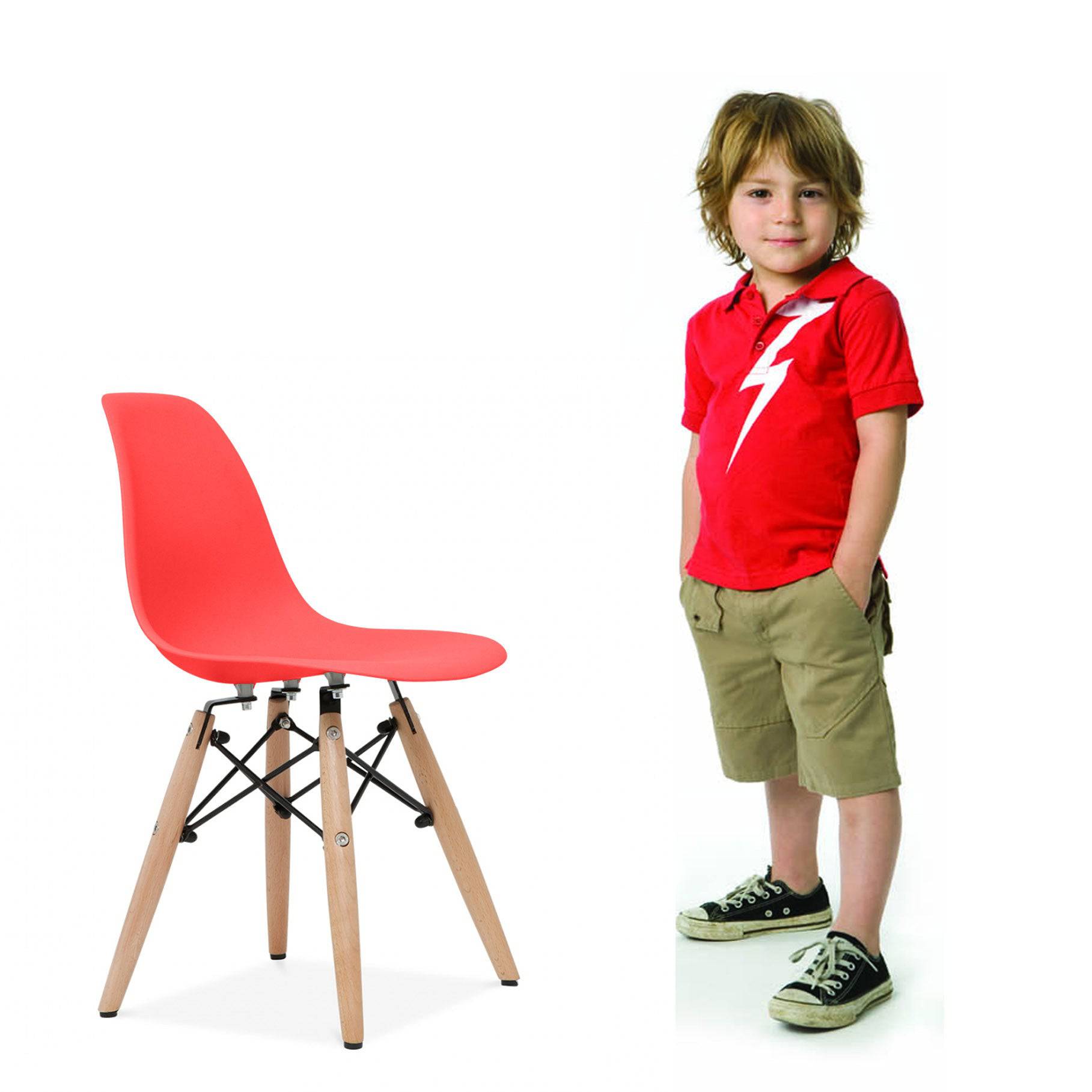 Kids Chair Plastic Pc-0117W-P -  Kids Chairs - ebarza Furniture UAE | Shop Modern Furniture in Abu Dhabi & Dubai - مفروشات ايبازرا في الامارات | تسوق اثاث عصري وديكورات مميزة في دبي وابوظبي