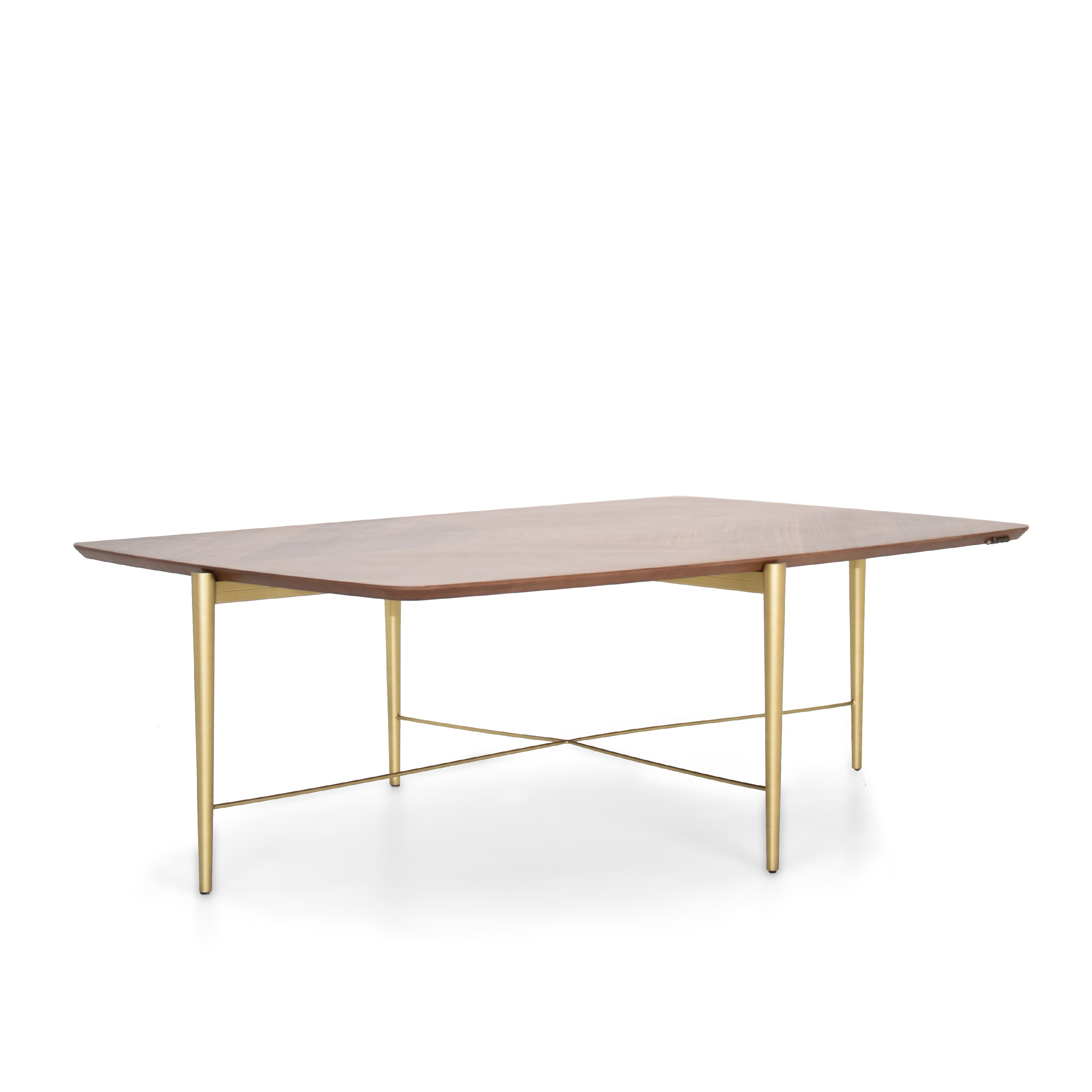 Kito Center Table With Wood Top Ktoct-055 -  Coffee Tables - ebarza Furniture UAE | Shop Modern Furniture in Abu Dhabi & Dubai - مفروشات ايبازرا في الامارات | تسوق اثاث عصري وديكورات مميزة في دبي وابوظبي