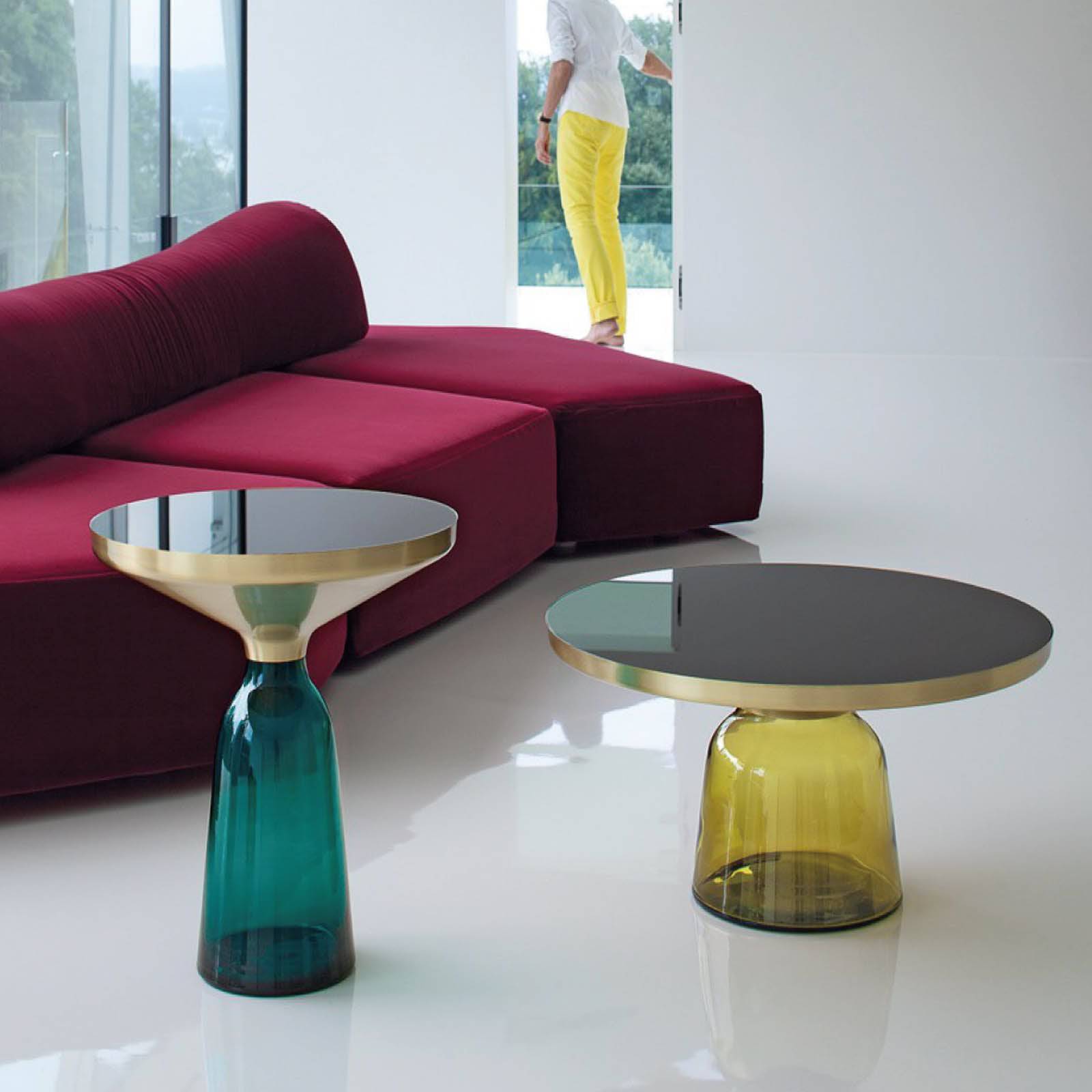 Display Item - Latina Side Table Tg-27-Pu Ct8485-50 Nakheel -  DISPLAY ITEM - ebarza Furniture UAE | Shop Modern Furniture in Abu Dhabi & Dubai - مفروشات ايبازرا في الامارات | تسوق اثاث عصري وديكورات مميزة في دبي وابوظبي