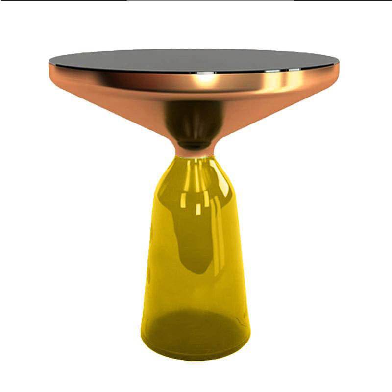Latina Side Table Tg-27-Y Ct8485-50-YG -  Side Tables - ebarza Furniture UAE | Shop Modern Furniture in Abu Dhabi & Dubai - مفروشات ايبازرا في الامارات | تسوق اثاث عصري وديكورات مميزة في دبي وابوظبي