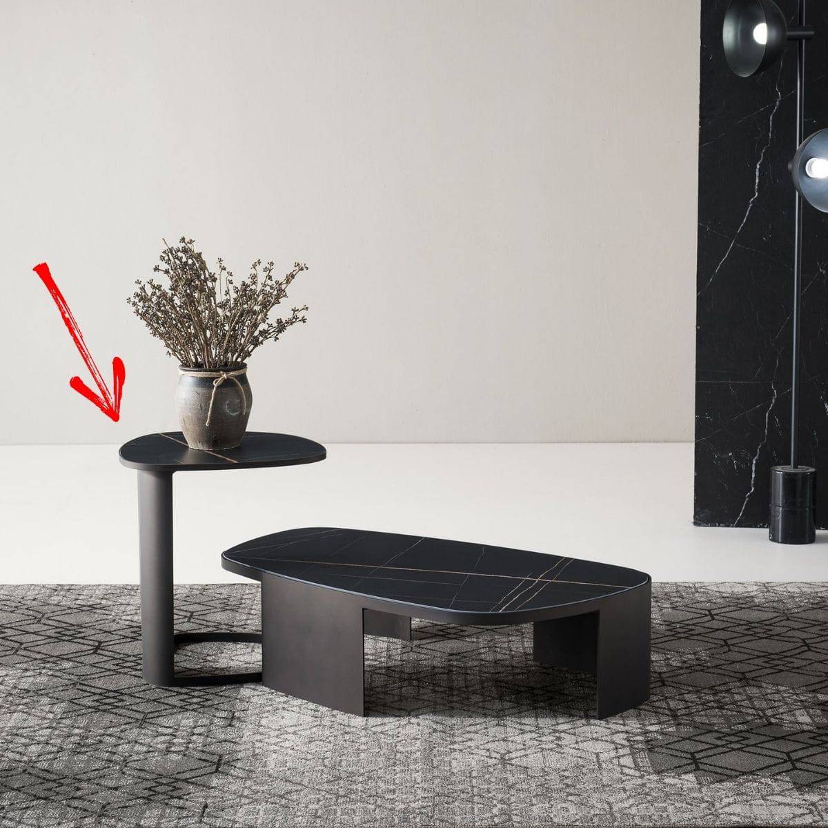 Lauren Side Table Lt041S -  Coffee Tables - ebarza Furniture UAE | Shop Modern Furniture in Abu Dhabi & Dubai - مفروشات ايبازرا في الامارات | تسوق اثاث عصري وديكورات مميزة في دبي وابوظبي