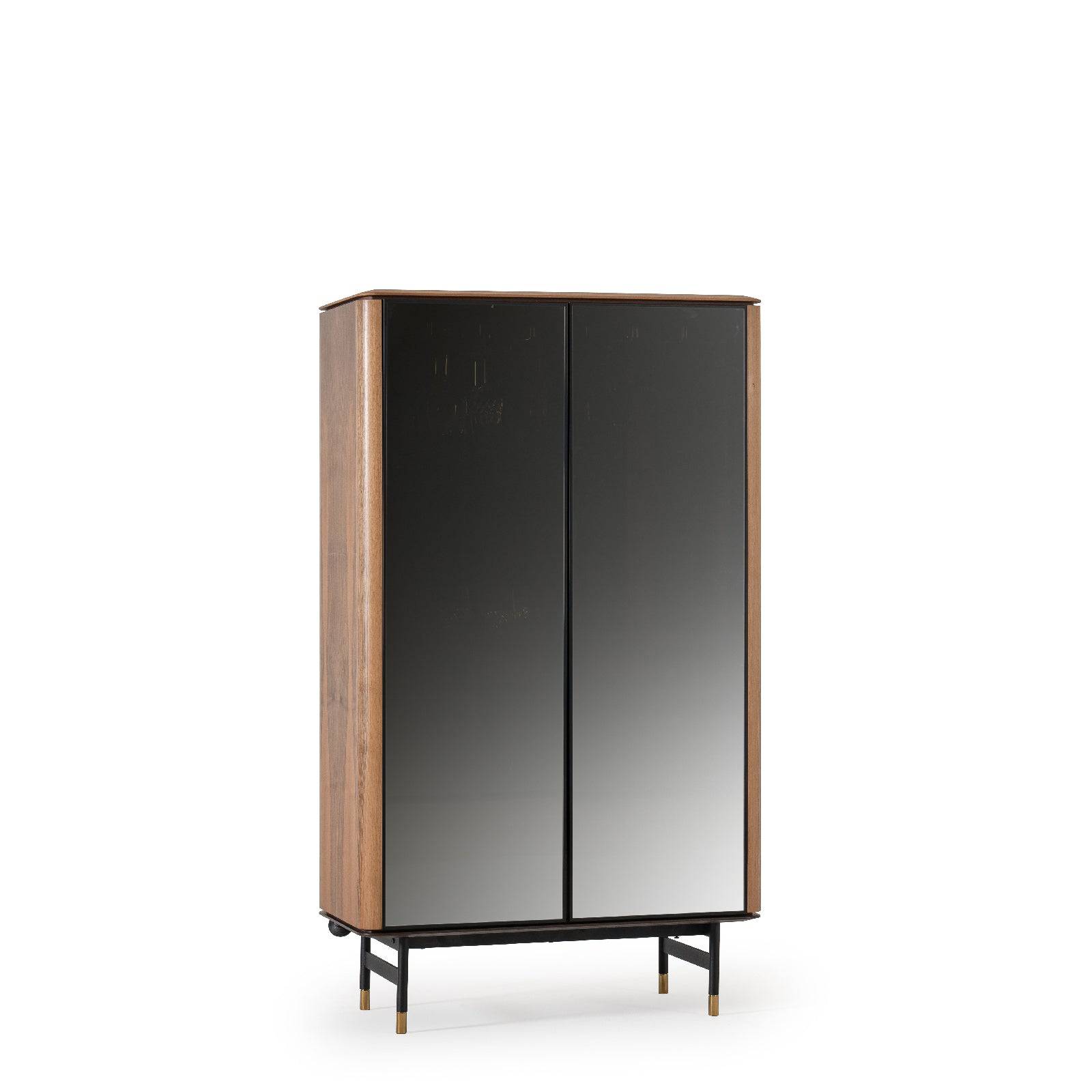 Layla Cabinet/ Showcase With Glass Door Layla-Shcs -  Cabinets - ebarza Furniture UAE | Shop Modern Furniture in Abu Dhabi & Dubai - مفروشات ايبازرا في الامارات | تسوق اثاث عصري وديكورات مميزة في دبي وابوظبي