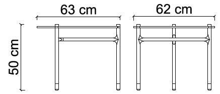 Layla Side Table Layla-010 -  Side Tables - ebarza Furniture UAE | Shop Modern Furniture in Abu Dhabi & Dubai - مفروشات ايبازرا في الامارات | تسوق اثاث عصري وديكورات مميزة في دبي وابوظبي