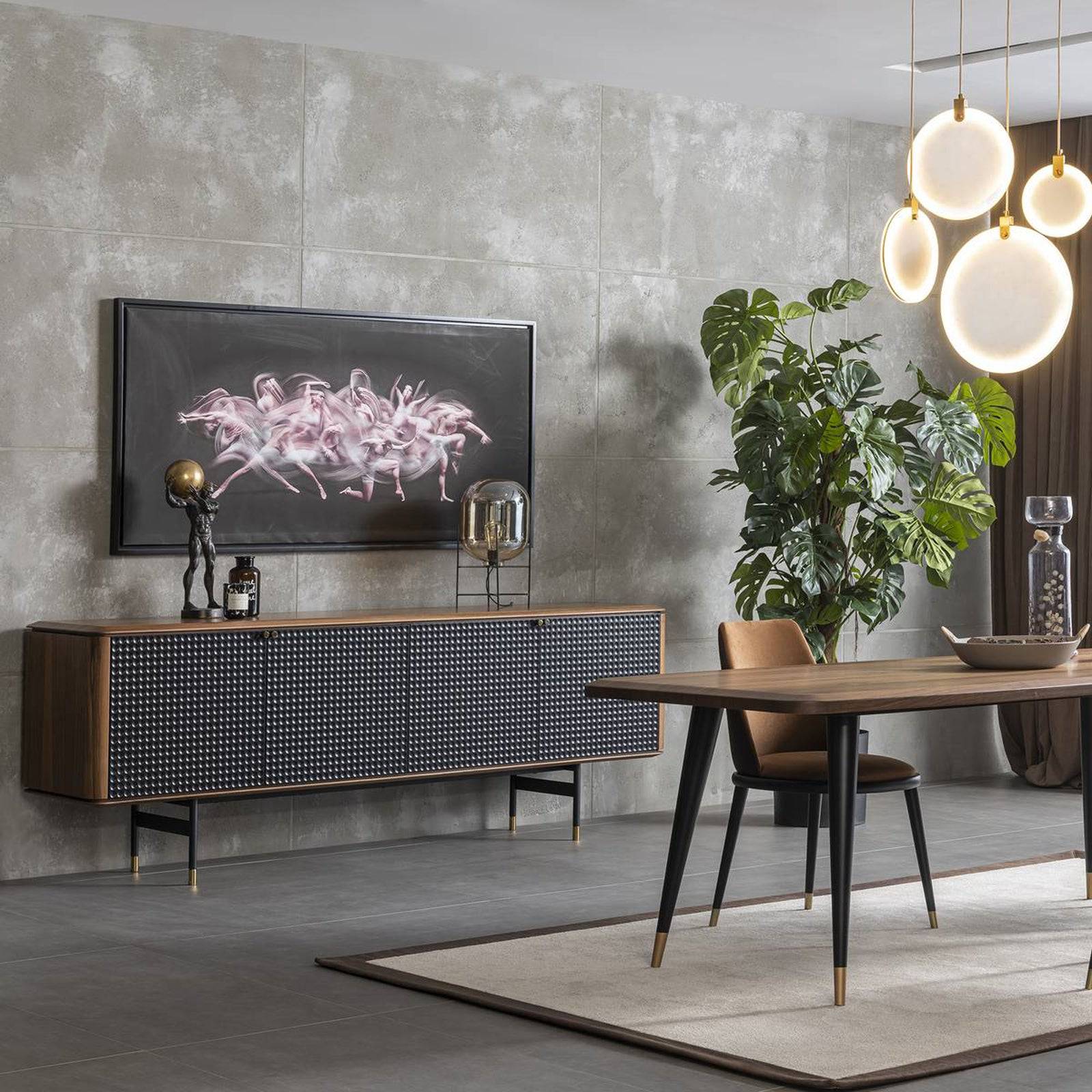 Layla Sideboard  Layl092-Cons -  Sideboards - ebarza Furniture UAE | Shop Modern Furniture in Abu Dhabi & Dubai - مفروشات ايبازرا في الامارات | تسوق اثاث عصري وديكورات مميزة في دبي وابوظبي