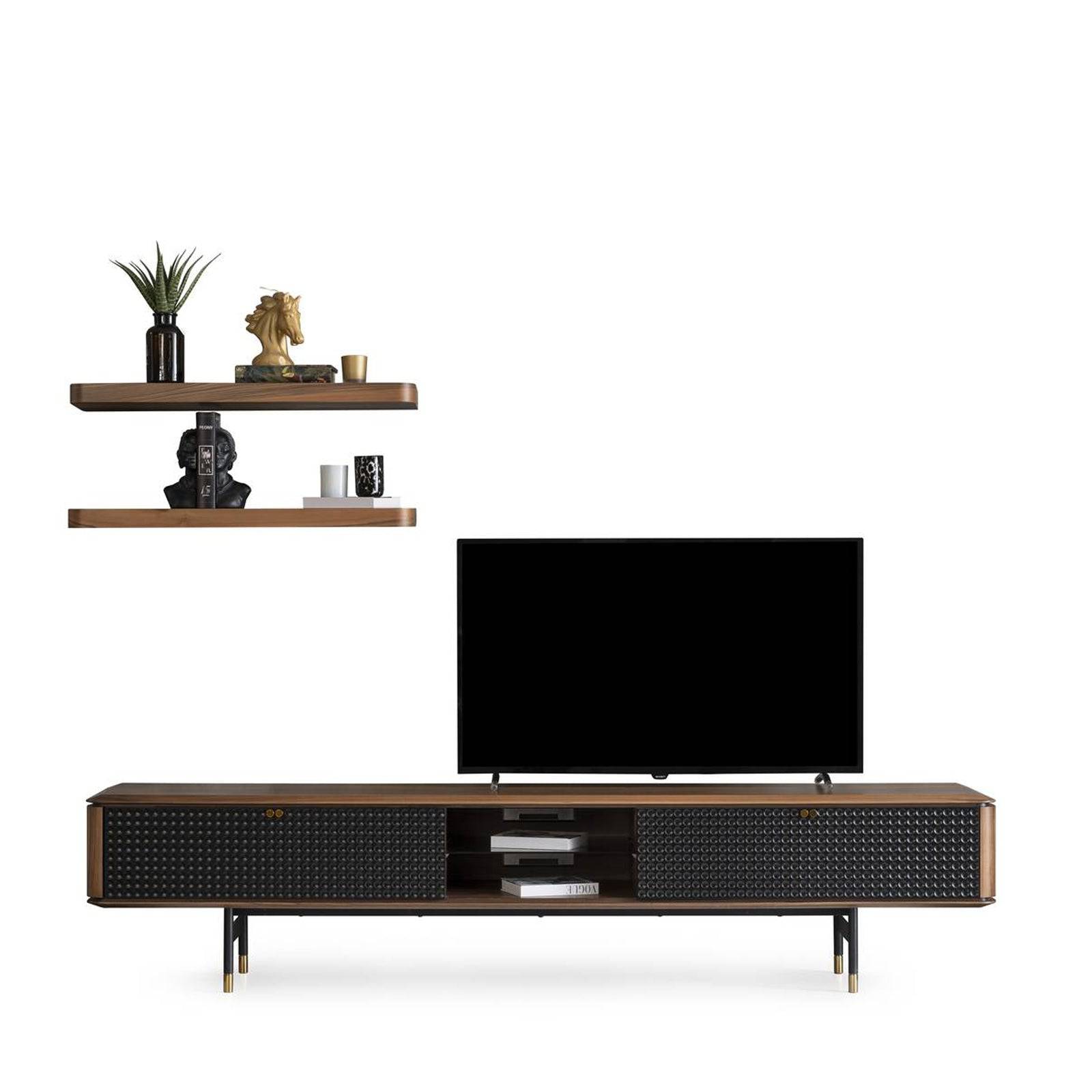 Display Item - Layla Tv Unit  Layla-Tv001 Nakheel -  DISPLAY ITEM - ebarza Furniture UAE | Shop Modern Furniture in Abu Dhabi & Dubai - مفروشات ايبازرا في الامارات | تسوق اثاث عصري وديكورات مميزة في دبي وابوظبي