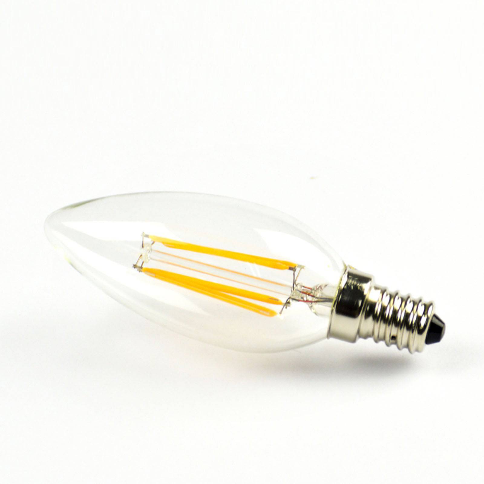 Led E14 Vintage Bulb C35-6W -  Bulbs - ebarza Furniture UAE | Shop Modern Furniture in Abu Dhabi & Dubai - مفروشات ايبازرا في الامارات | تسوق اثاث عصري وديكورات مميزة في دبي وابوظبي