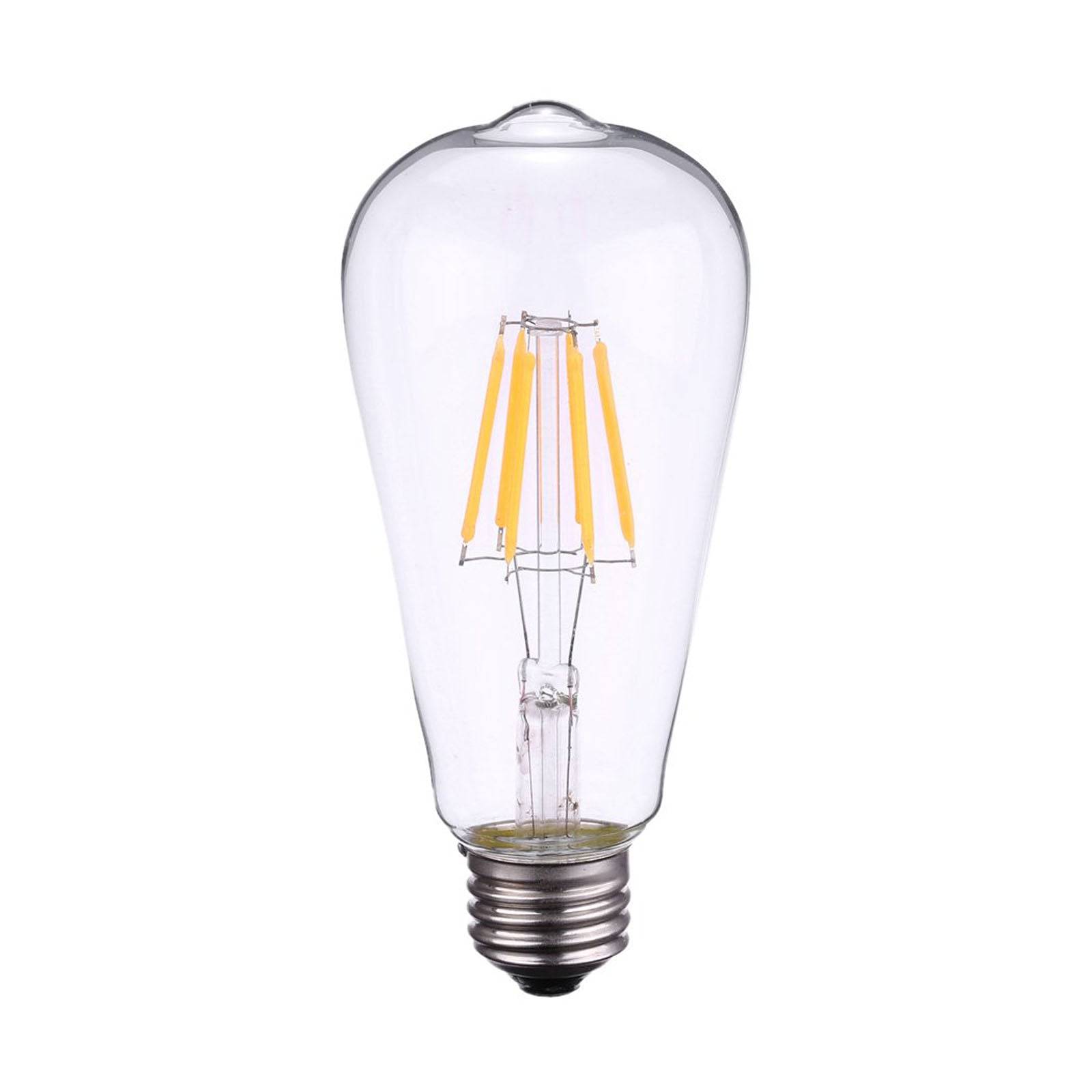 Led E27 Vintage Bulb  ST64-6W -  Bulbs - ebarza Furniture UAE | Shop Modern Furniture in Abu Dhabi & Dubai - مفروشات ايبازرا في الامارات | تسوق اثاث عصري وديكورات مميزة في دبي وابوظبي
