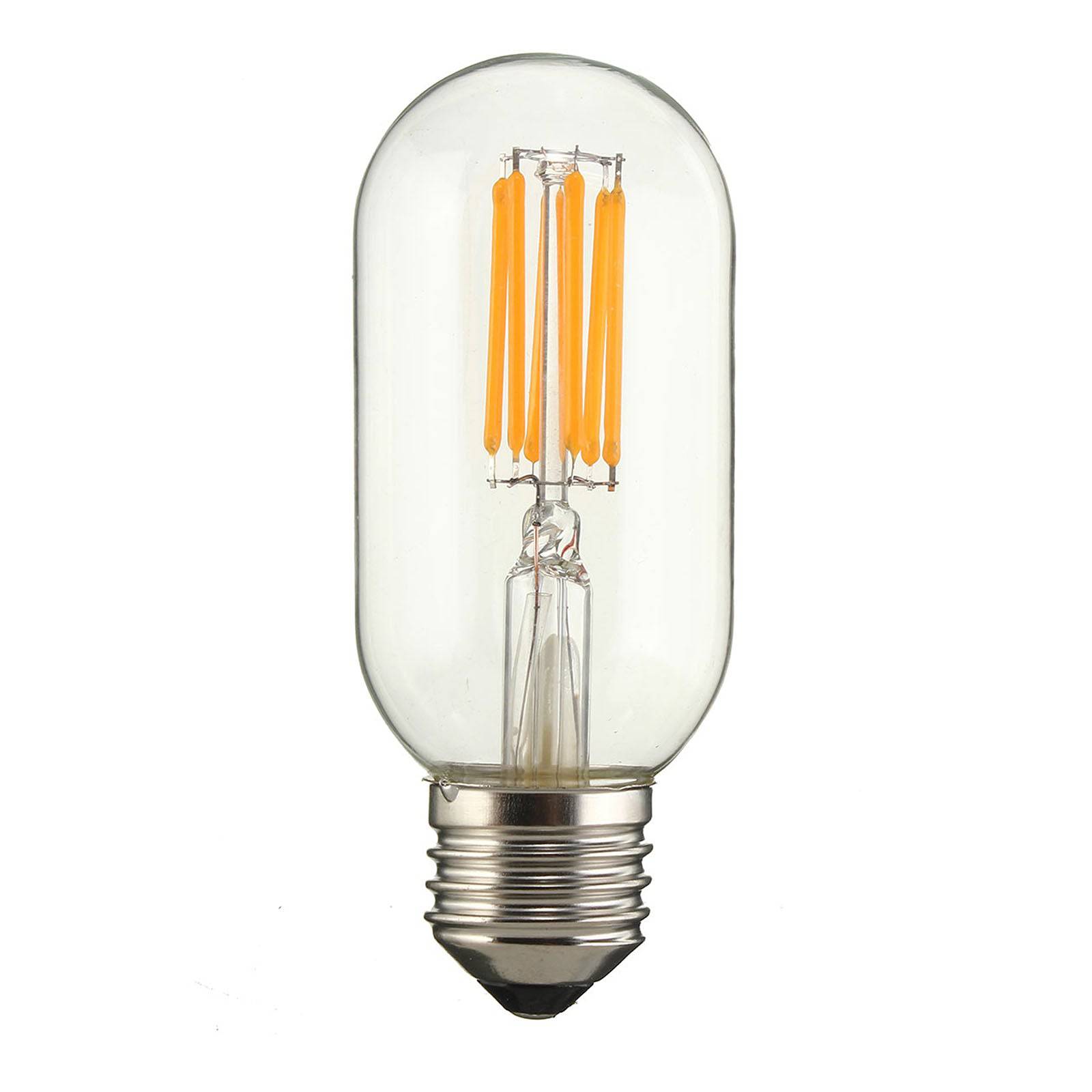 Led E27 Vintage Bulb T45-6W -  Bulbs - ebarza Furniture UAE | Shop Modern Furniture in Abu Dhabi & Dubai - مفروشات ايبازرا في الامارات | تسوق اثاث عصري وديكورات مميزة في دبي وابوظبي