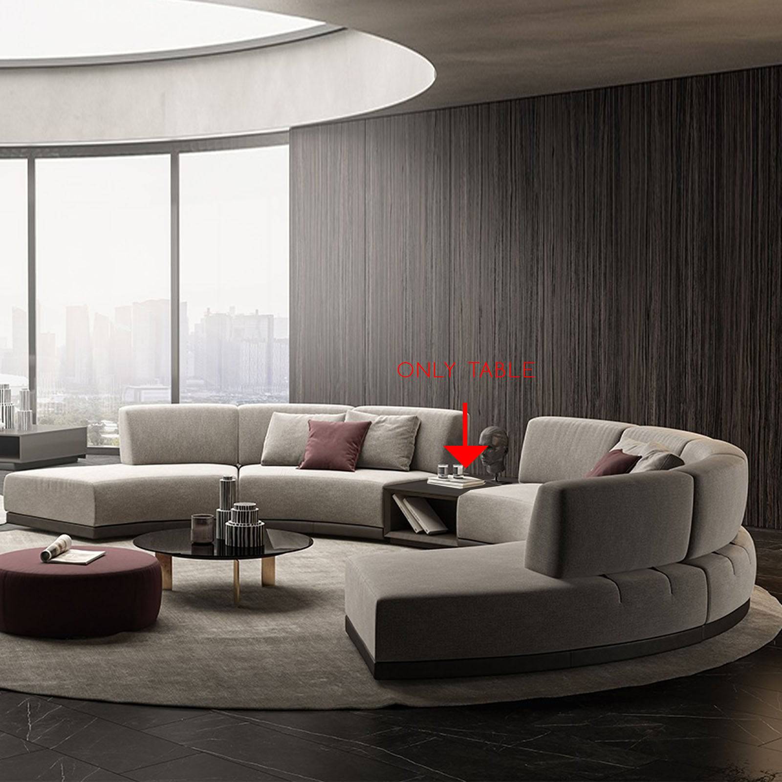 Lemans Inter Coffee Table -  Coffee Tables - ebarza Furniture UAE | Shop Modern Furniture in Abu Dhabi & Dubai - مفروشات ايبازرا في الامارات | تسوق اثاث عصري وديكورات مميزة في دبي وابوظبي