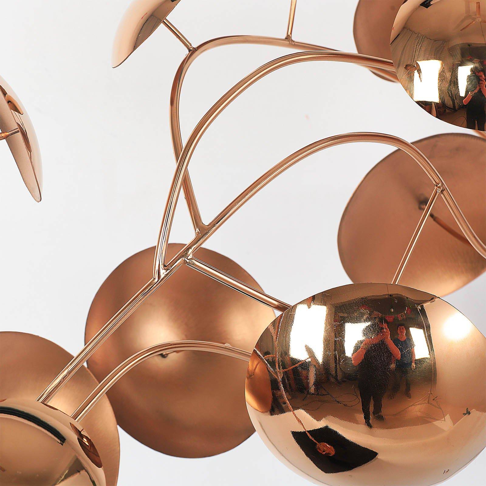 Display Item - Life Branch'S Handcrafted Stainless Steel Table Artwork B0010035/B00100-Rg-Nakheel -  DISPLAY ITEM - ebarza Furniture UAE | Shop Modern Furniture in Abu Dhabi & Dubai - مفروشات ايبازرا في الامارات | تسوق اثاث عصري وديكورات مميزة في دبي وابوظبي