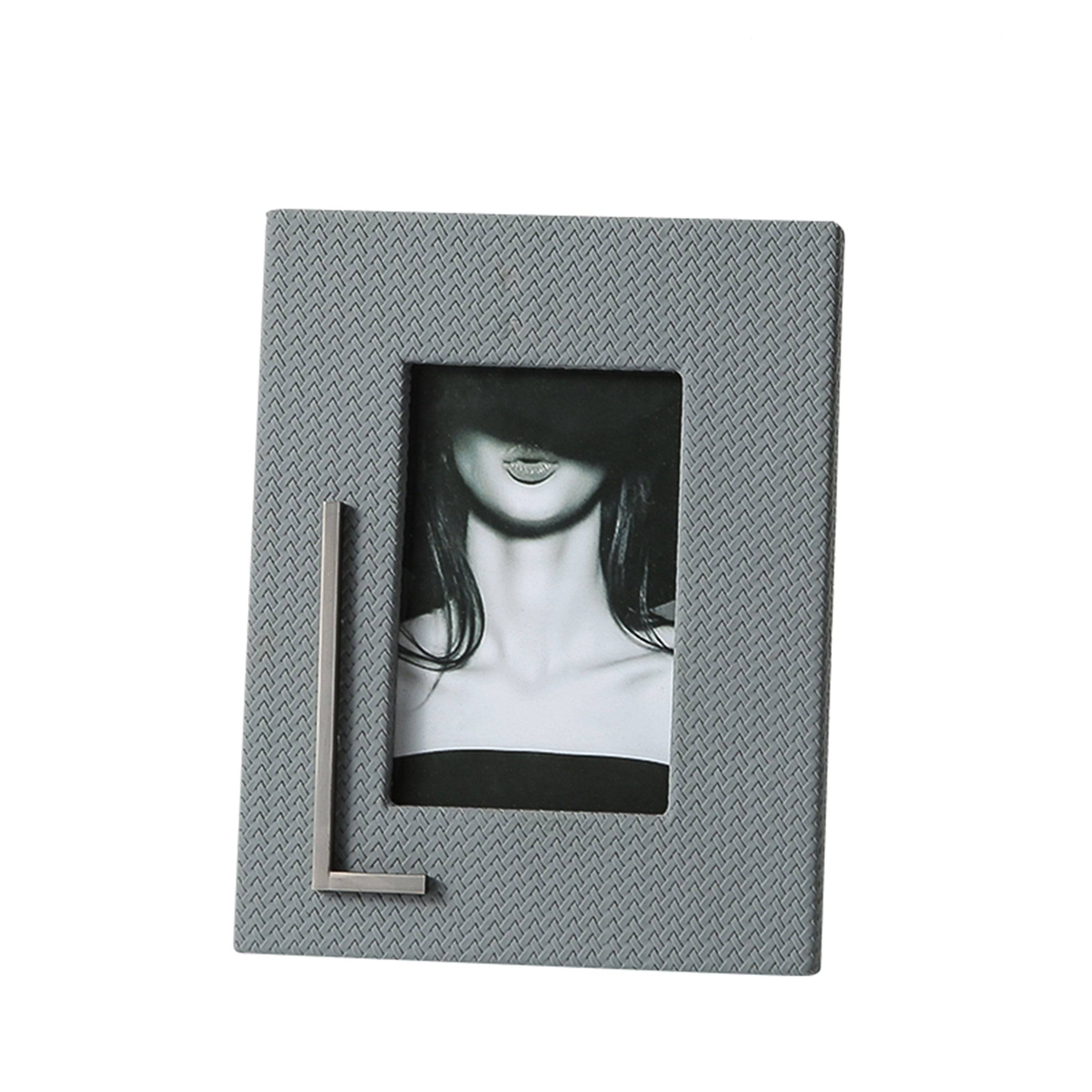 Light Blue Woven Eight-Sided Photo Frame Fb-Pg2118C -  Photo Frames - ebarza Furniture UAE | Shop Modern Furniture in Abu Dhabi & Dubai - مفروشات ايبازرا في الامارات | تسوق اثاث عصري وديكورات مميزة في دبي وابوظبي