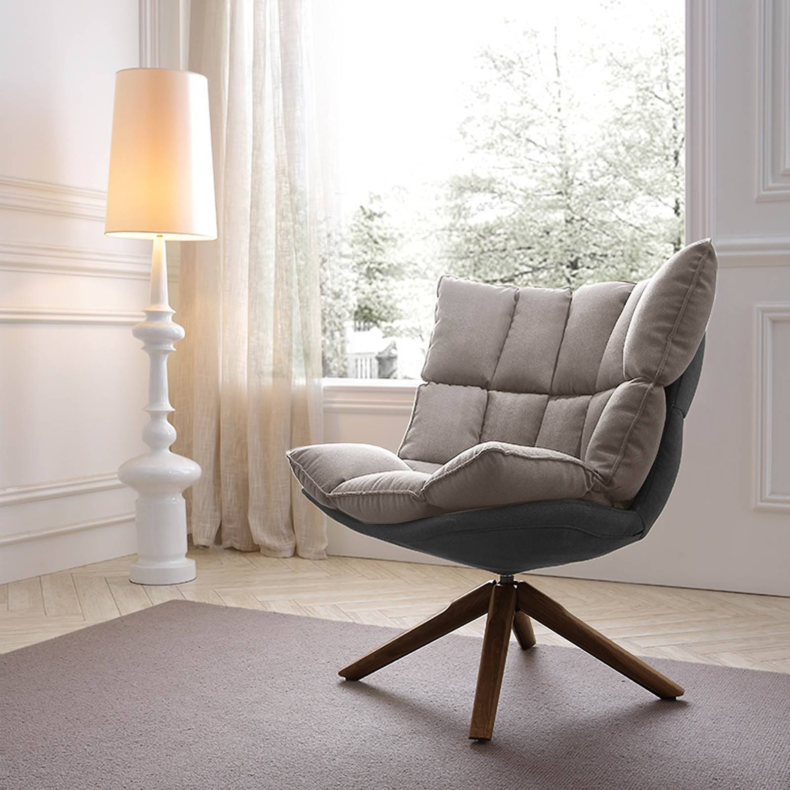 Lille Lounge Chair Lc005 2101 -  Lounge Chairs - ebarza Furniture UAE | Shop Modern Furniture in Abu Dhabi & Dubai - مفروشات ايبازرا في الامارات | تسوق اثاث عصري وديكورات مميزة في دبي وابوظبي