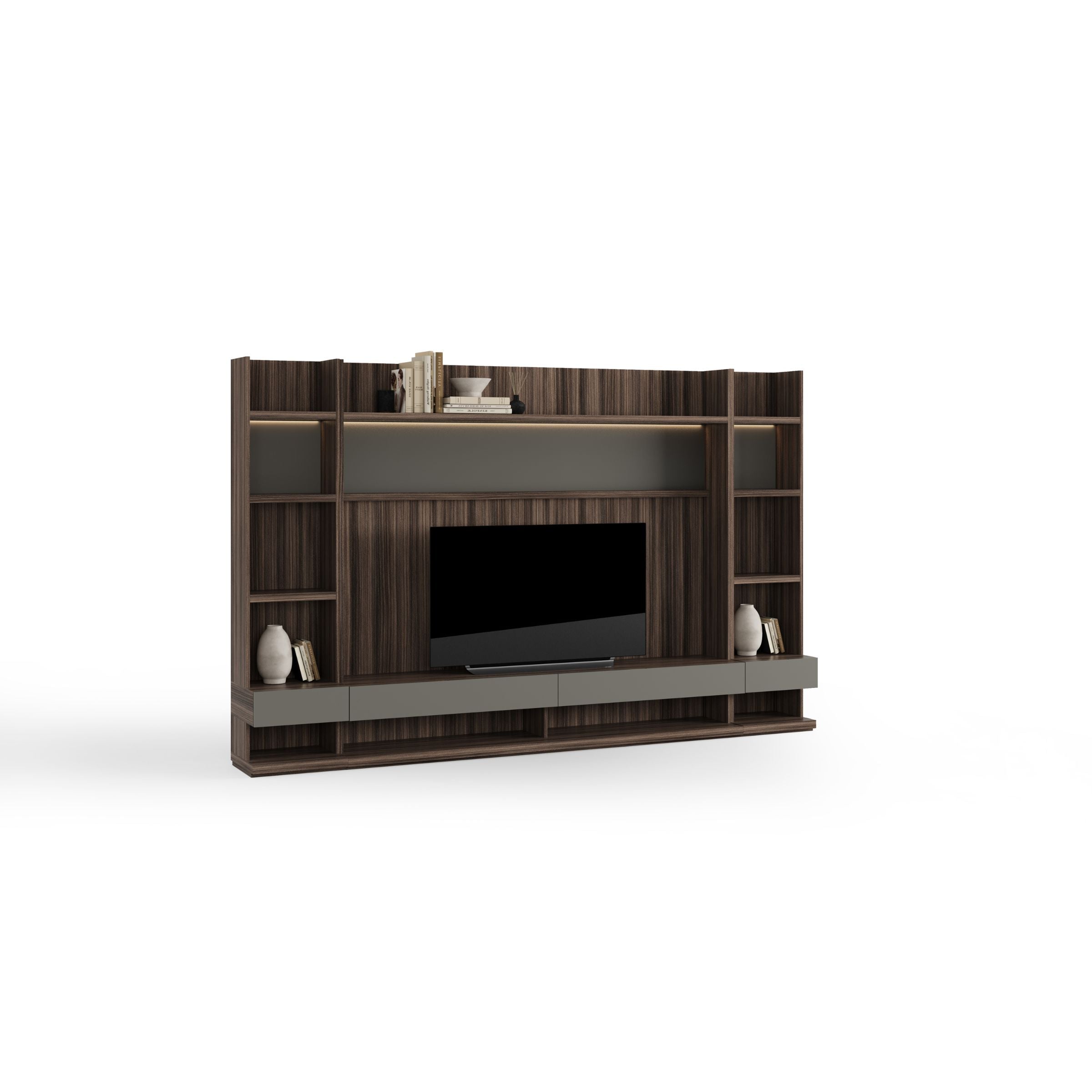 Pre-order 25 Days Delivery Lipa Middle T.V Block Module  - Modular TV / Wall Unit  YOLIPA-TVB -  Bookcases - ebarza Furniture UAE | Shop Modern Furniture in Abu Dhabi & Dubai - مفروشات ايبازرا في الامارات | تسوق اثاث عصري وديكورات مميزة في دبي وابوظبي