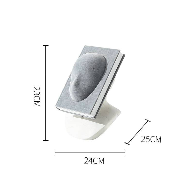 Literally Facebook Statue Grey Fc-Sz2155A -  Home Decor Figurines - ebarza Furniture UAE | Shop Modern Furniture in Abu Dhabi & Dubai - مفروشات ايبازرا في الامارات | تسوق اثاث عصري وديكورات مميزة في دبي وابوظبي