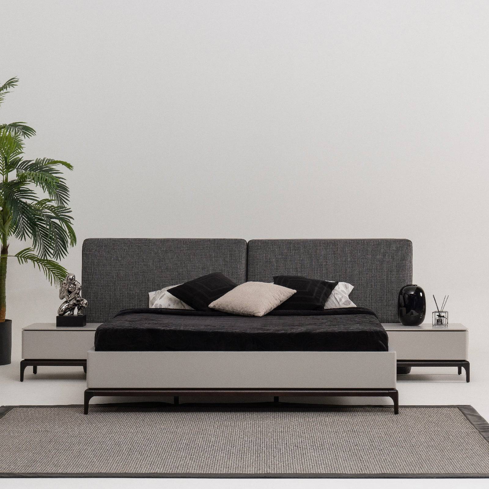 Lucca King Size Bedstead Lucca-Bed -  Bedsteads - ebarza Furniture UAE | Shop Modern Furniture in Abu Dhabi & Dubai - مفروشات ايبازرا في الامارات | تسوق اثاث عصري وديكورات مميزة في دبي وابوظبي