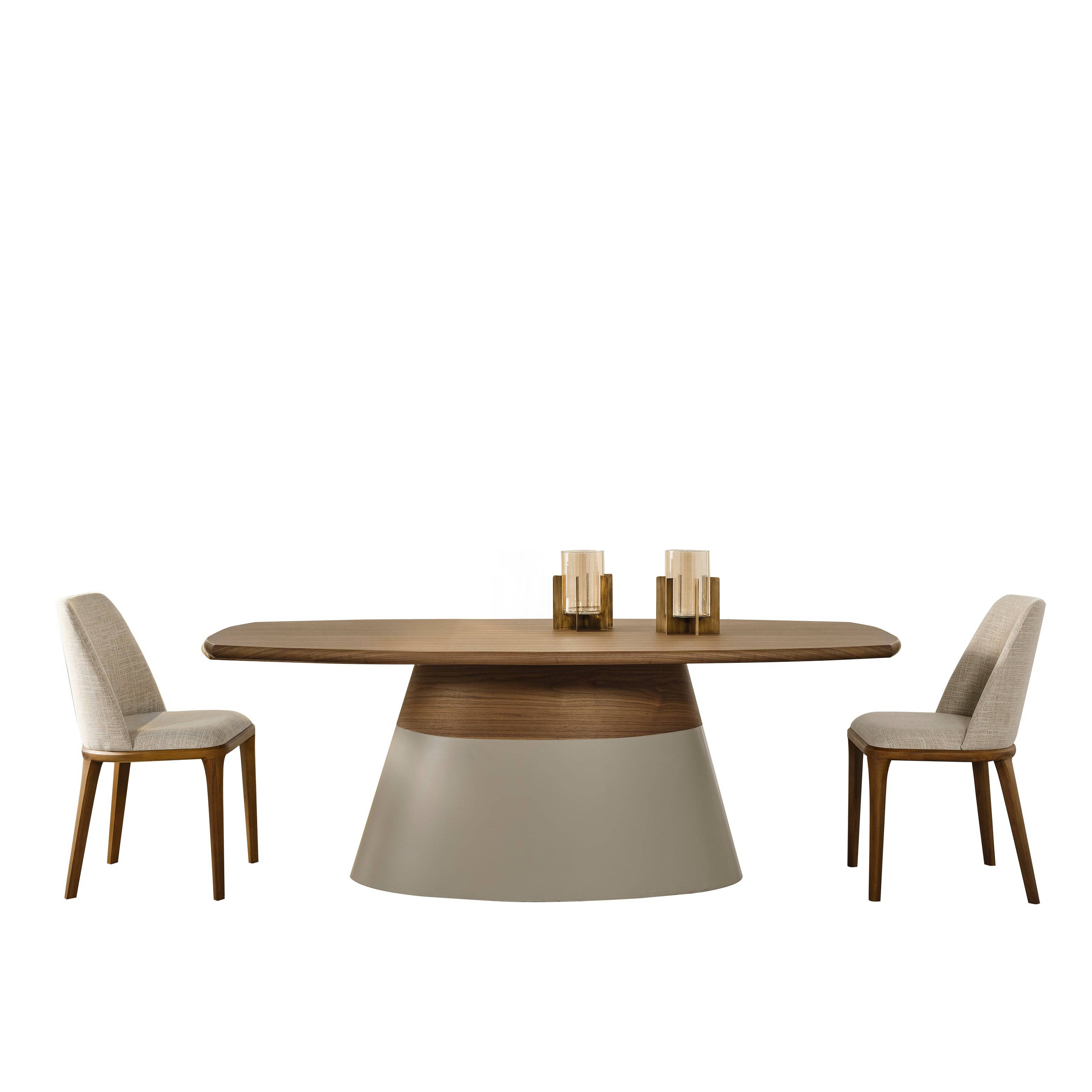 Display Item - Lucca Kristal Dining Table Krstl-Lucadt-YAS -  DISPLAY ITEM - ebarza Furniture UAE | Shop Modern Furniture in Abu Dhabi & Dubai - مفروشات ايبازرا في الامارات | تسوق اثاث عصري وديكورات مميزة في دبي وابوظبي