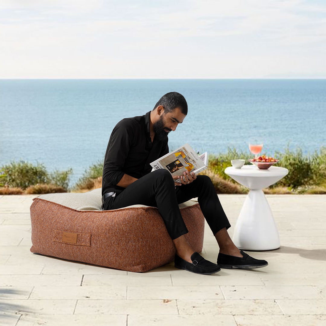 Olefin Pouf - 552 / 545-BB -  Poufs - ebarza Furniture UAE | Shop Modern Furniture in Abu Dhabi & Dubai - مفروشات ايبازرا في الامارات | تسوق اثاث عصري وديكورات مميزة في دبي وابوظبي