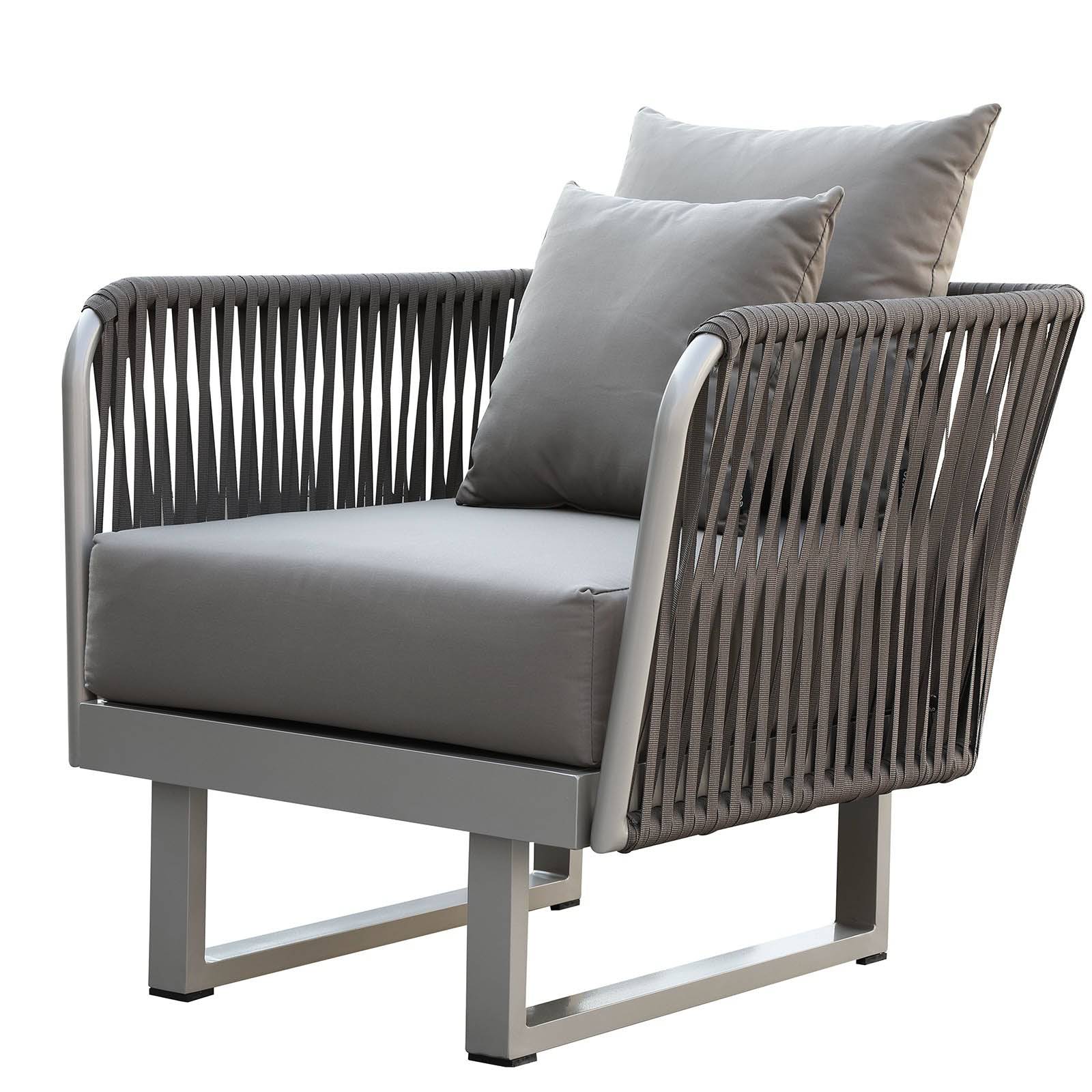 Display Piece - Lyon Outd0or Armchair 20810701 -YAS -  DISPLAY ITEM - ebarza Furniture UAE | Shop Modern Furniture in Abu Dhabi & Dubai - مفروشات ايبازرا في الامارات | تسوق اثاث عصري وديكورات مميزة في دبي وابوظبي