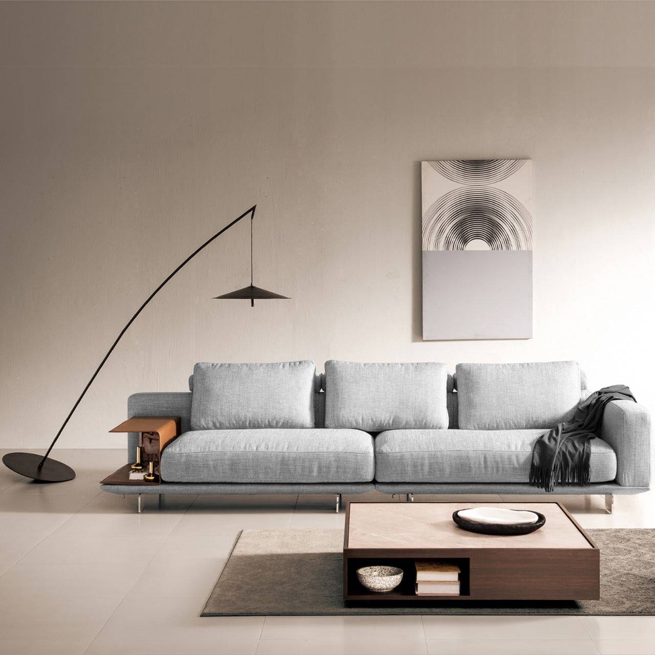Lyon Sofa 4 Seater Sf046-L2+R2T -  Sofas - ebarza Furniture UAE | Shop Modern Furniture in Abu Dhabi & Dubai - مفروشات ايبازرا في الامارات | تسوق اثاث عصري وديكورات مميزة في دبي وابوظبي