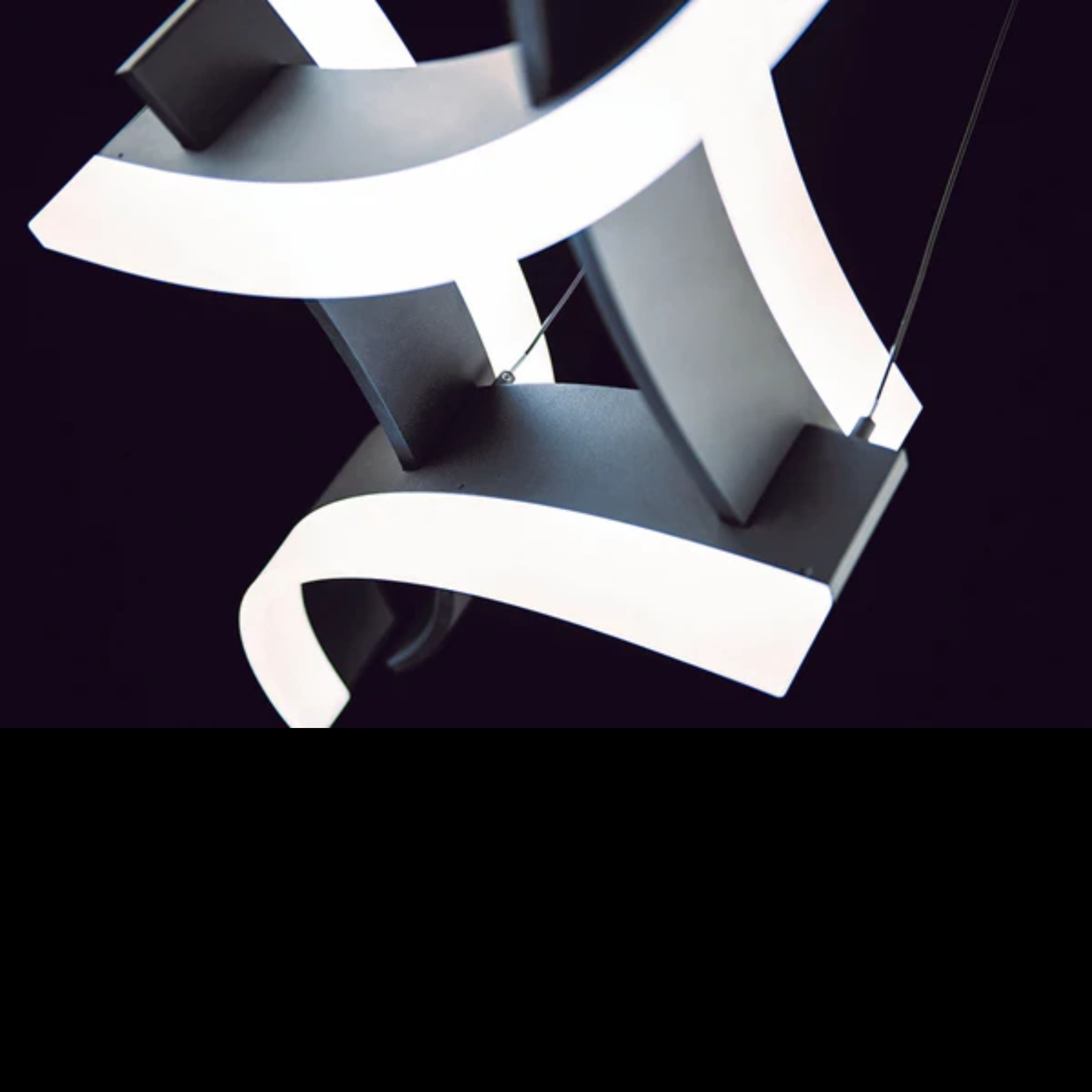 Lyra Black Pendant Lamp CY-DD-1027-B -  Pendant Lamps - ebarza Furniture UAE | Shop Modern Furniture in Abu Dhabi & Dubai - مفروشات ايبازرا في الامارات | تسوق اثاث عصري وديكورات مميزة في دبي وابوظبي