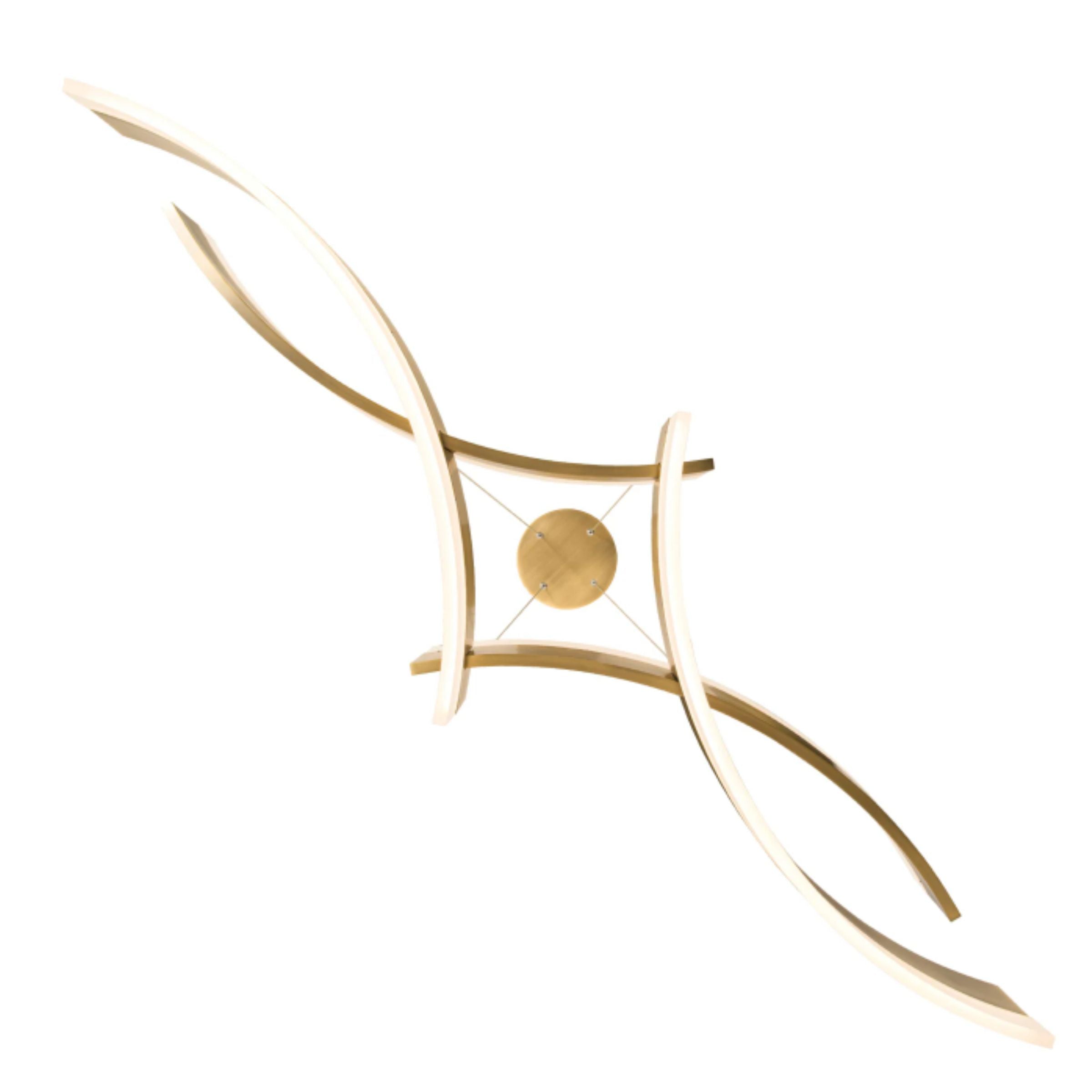 Pre-order 35 Days Delivery Lyra Gold Pendant Lamp CY-DD-1027-G -  Pendant Lamps - ebarza Furniture UAE | Shop Modern Furniture in Abu Dhabi & Dubai - مفروشات ايبازرا في الامارات | تسوق اثاث عصري وديكورات مميزة في دبي وابوظبي