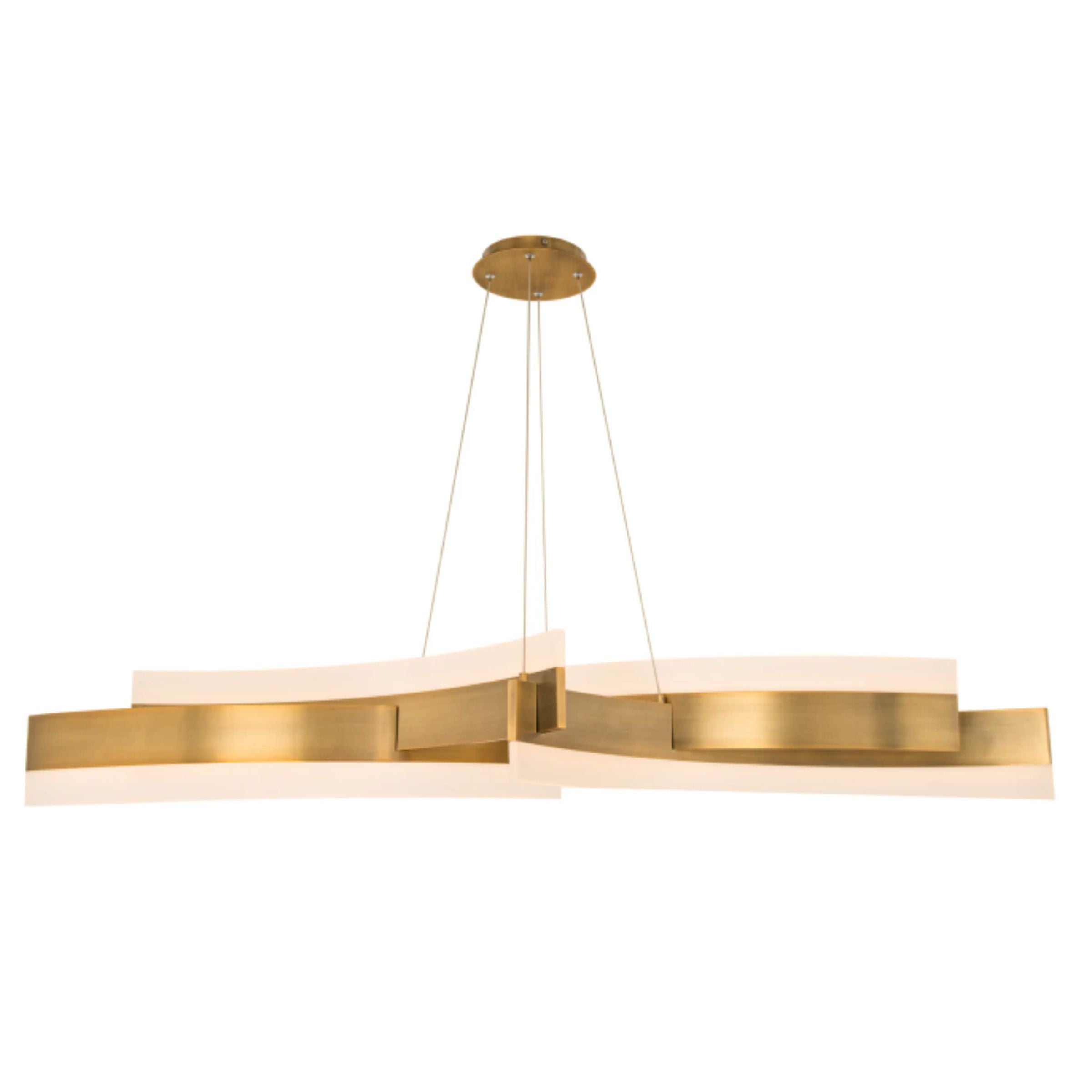 Pre-order 35 Days Delivery Lyra Gold Pendant Lamp CY-DD-1027-G -  Pendant Lamps - ebarza Furniture UAE | Shop Modern Furniture in Abu Dhabi & Dubai - مفروشات ايبازرا في الامارات | تسوق اثاث عصري وديكورات مميزة في دبي وابوظبي