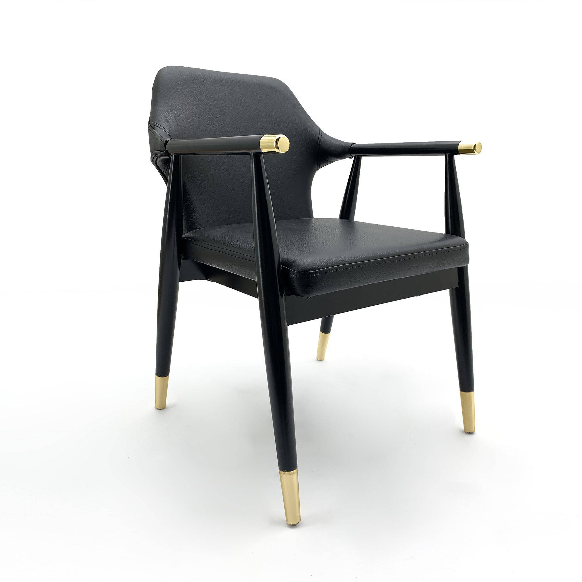 Malibu Black Chair Mal001 -  Chairs - ebarza Furniture UAE | Shop Modern Furniture in Abu Dhabi & Dubai - مفروشات ايبازرا في الامارات | تسوق اثاث عصري وديكورات مميزة في دبي وابوظبي
