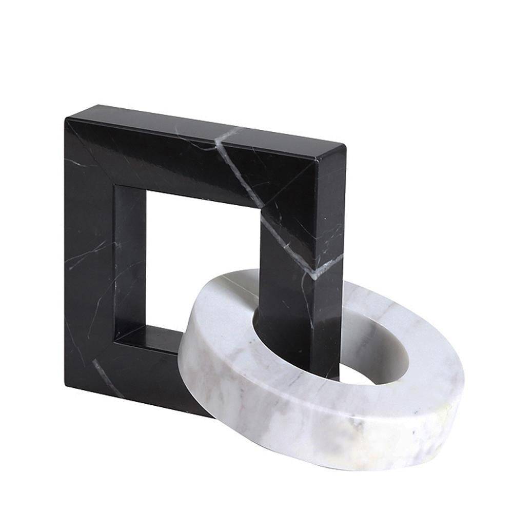 Marble Abstract Décor Fb-T2007 -  Home Decor Figurines - ebarza Furniture UAE | Shop Modern Furniture in Abu Dhabi & Dubai - مفروشات ايبازرا في الامارات | تسوق اثاث عصري وديكورات مميزة في دبي وابوظبي