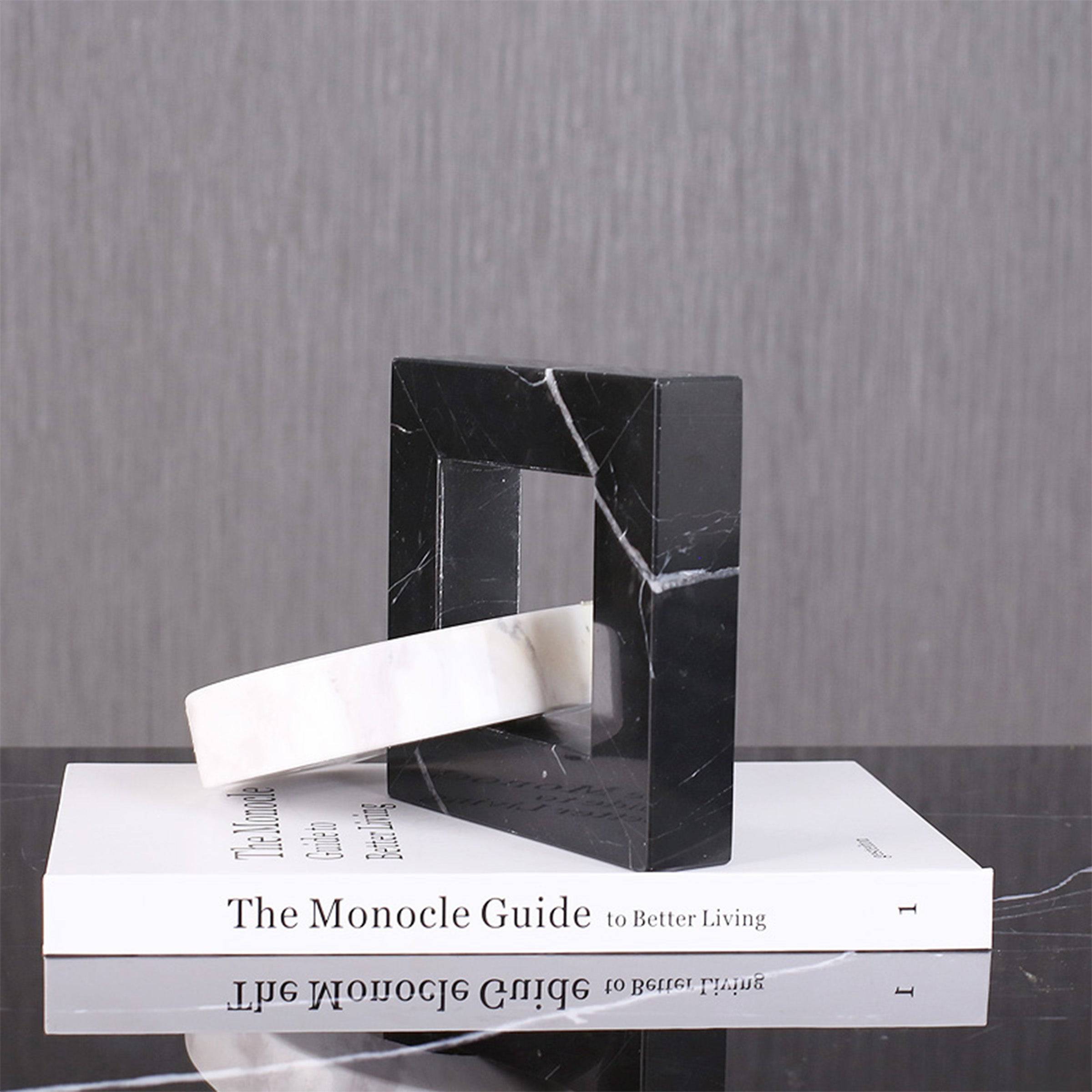 Marble Abstract Décor Fb-T2007 -  Home Decor Figurines - ebarza Furniture UAE | Shop Modern Furniture in Abu Dhabi & Dubai - مفروشات ايبازرا في الامارات | تسوق اثاث عصري وديكورات مميزة في دبي وابوظبي