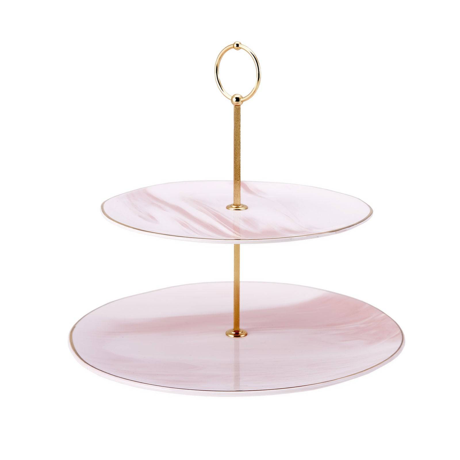 Marble Blush Cookie Stand  153.01.01.3925 -  Cookie Stands - ebarza Furniture UAE | Shop Modern Furniture in Abu Dhabi & Dubai - مفروشات ايبازرا في الامارات | تسوق اثاث عصري وديكورات مميزة في دبي وابوظبي
