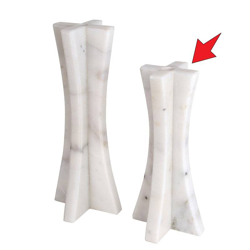 Marble Candle Holder Fl-Db101B -  Candle Holders - ebarza Furniture UAE | Shop Modern Furniture in Abu Dhabi & Dubai - مفروشات ايبازرا في الامارات | تسوق اثاث عصري وديكورات مميزة في دبي وابوظبي